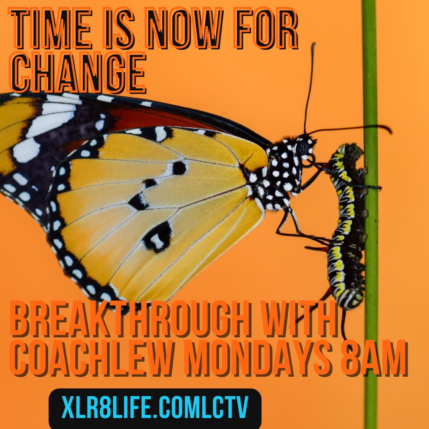 Time for change audio episode artwork