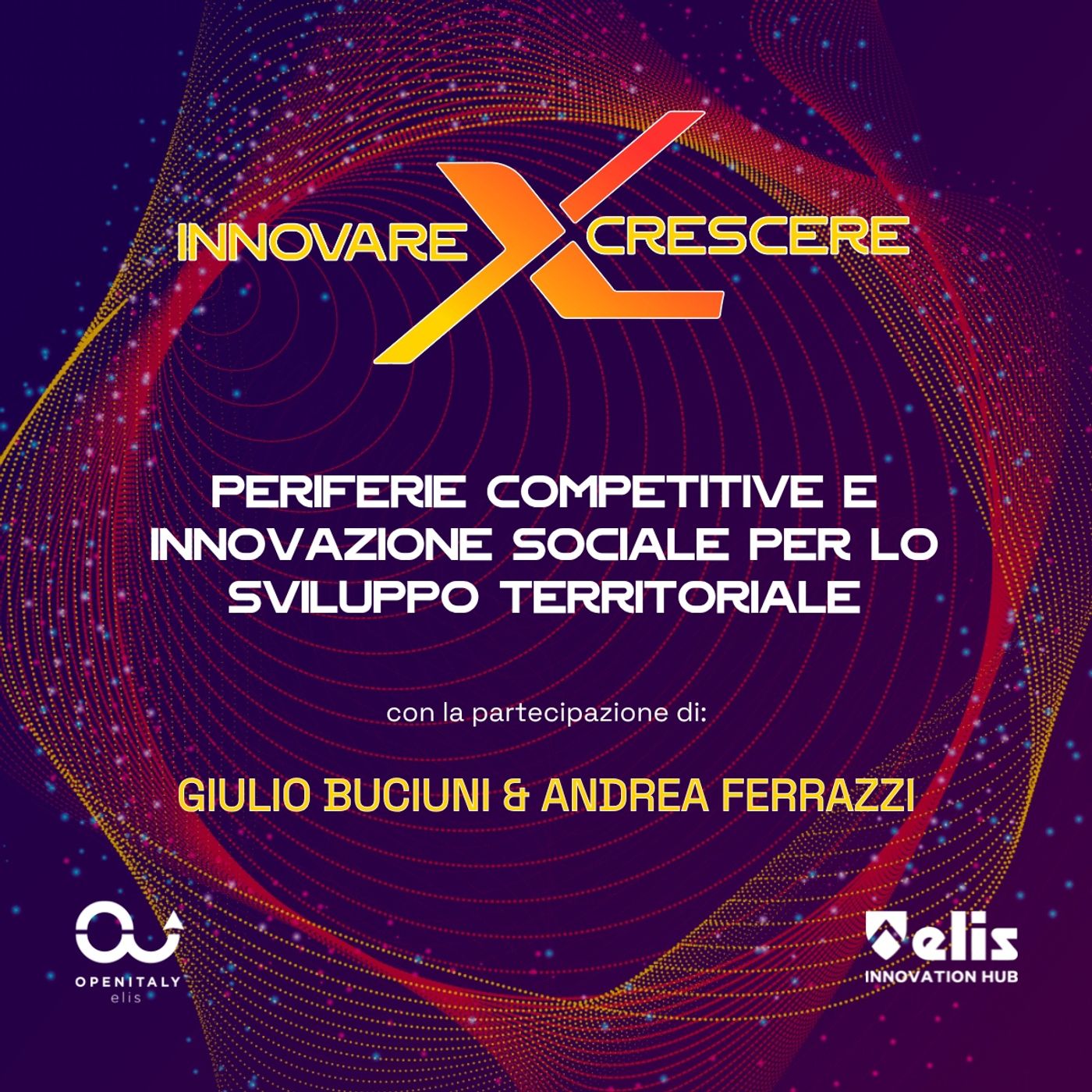 Ep. 4 - "Periferie competitive e innovazione sociale per lo sviluppo territoriale, con la partecipazione di Giulio Buciuni e Andrea Ferrazzi episode artwork