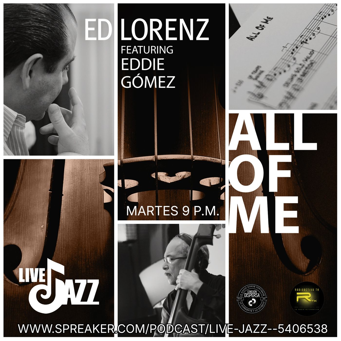 live jazz Ed Lorenz podcast episode artwork