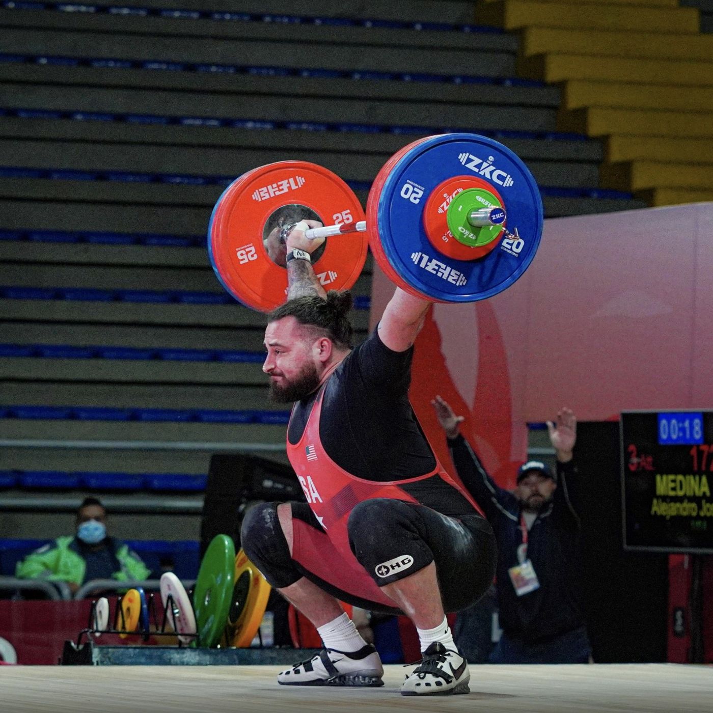 Pan Am Silver Medalist Medina Island!! AKA the Champ!