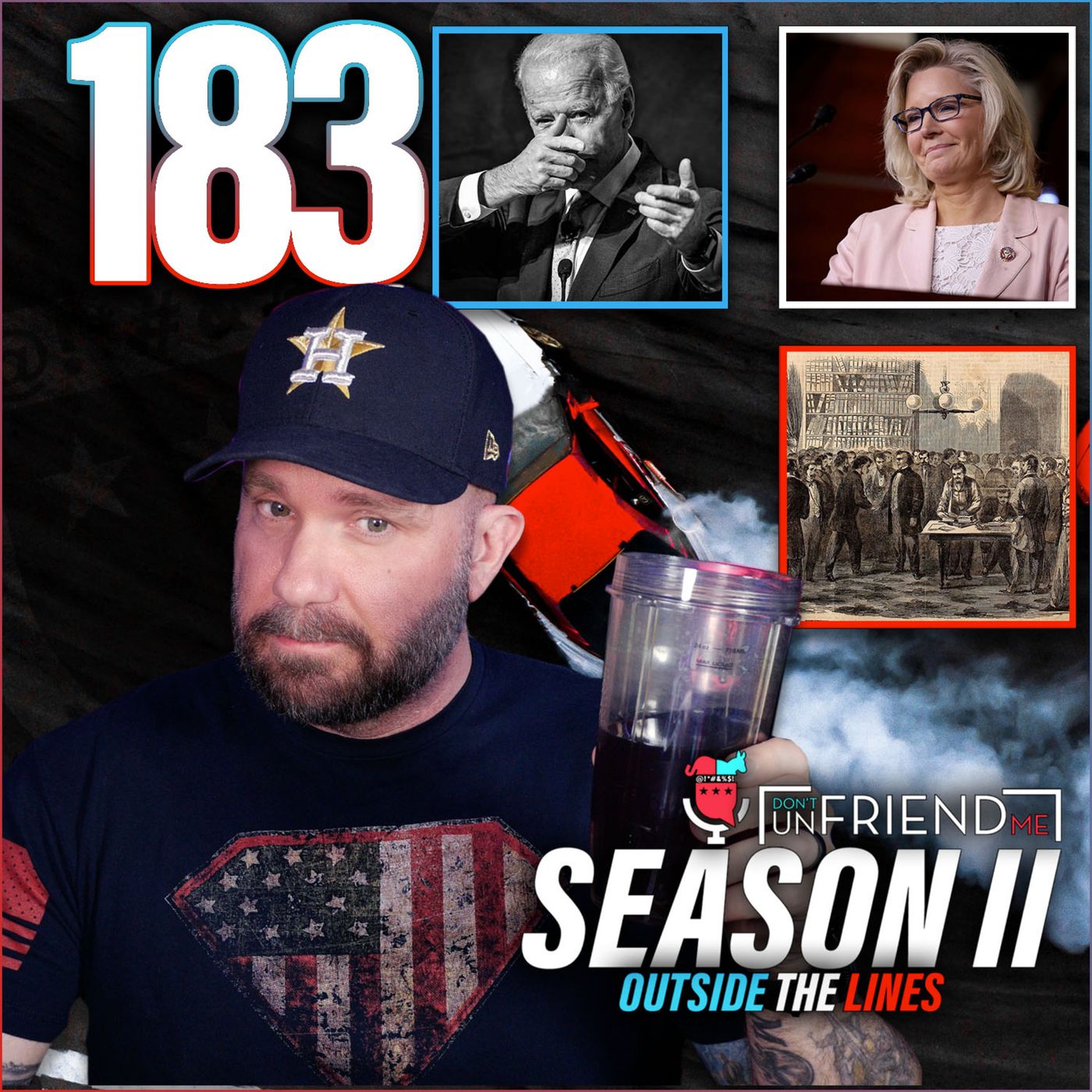 #183: Reconstruction Era. Joe Biden aborts the 2nd amendment. Cheney vs. Trump episode artwork