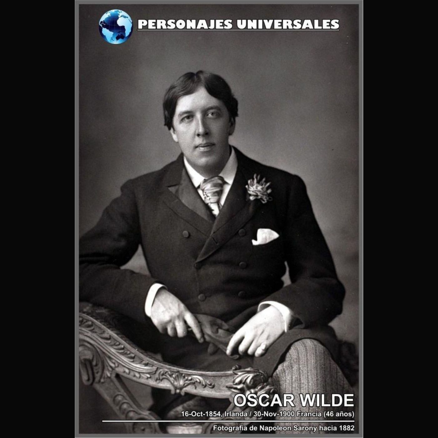 Oscar Wilde Biografía 121 de Personajes Universales por Carlos Laya episode artwork