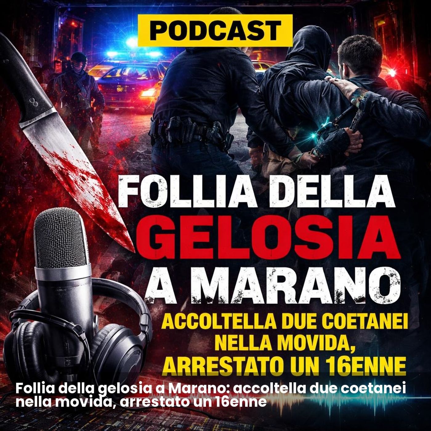 Follia della gelosia a Marano: accoltella due coetanei nella movida, arrestato un 16enne episode artwork