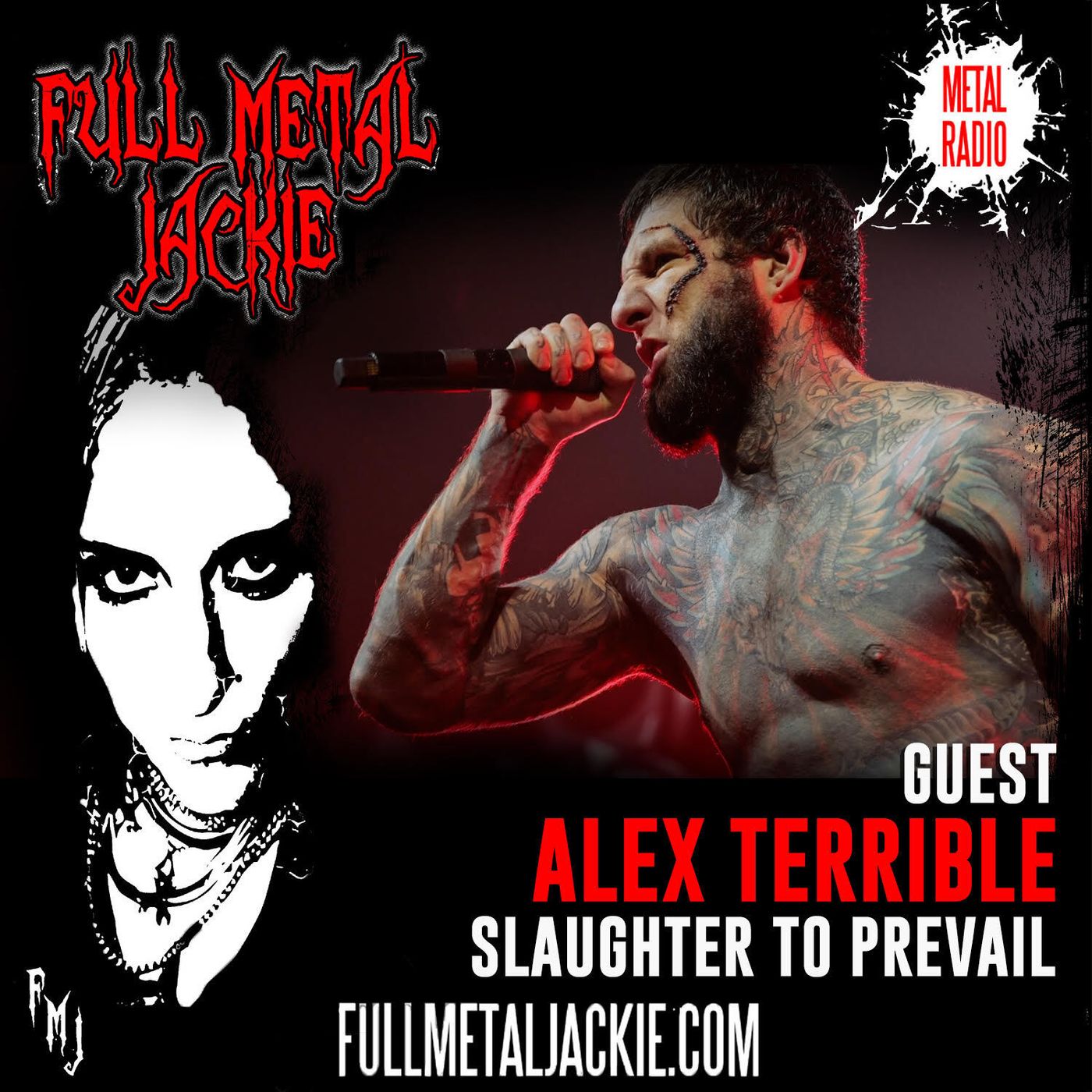 Alex Terrible of Slaughter to Prevail on The FMJ RADIO SHOW episode artwork