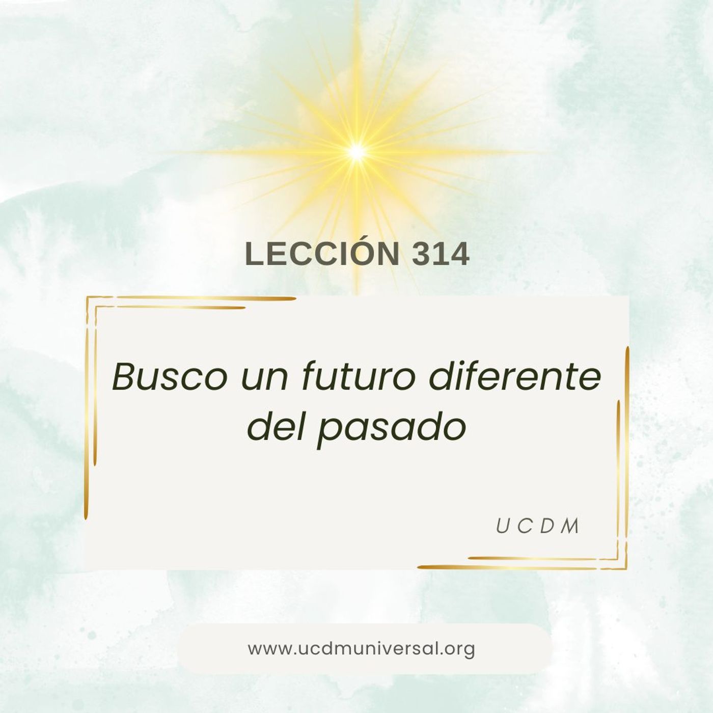 UCDM Universal LECCIÓN DEL DÍA