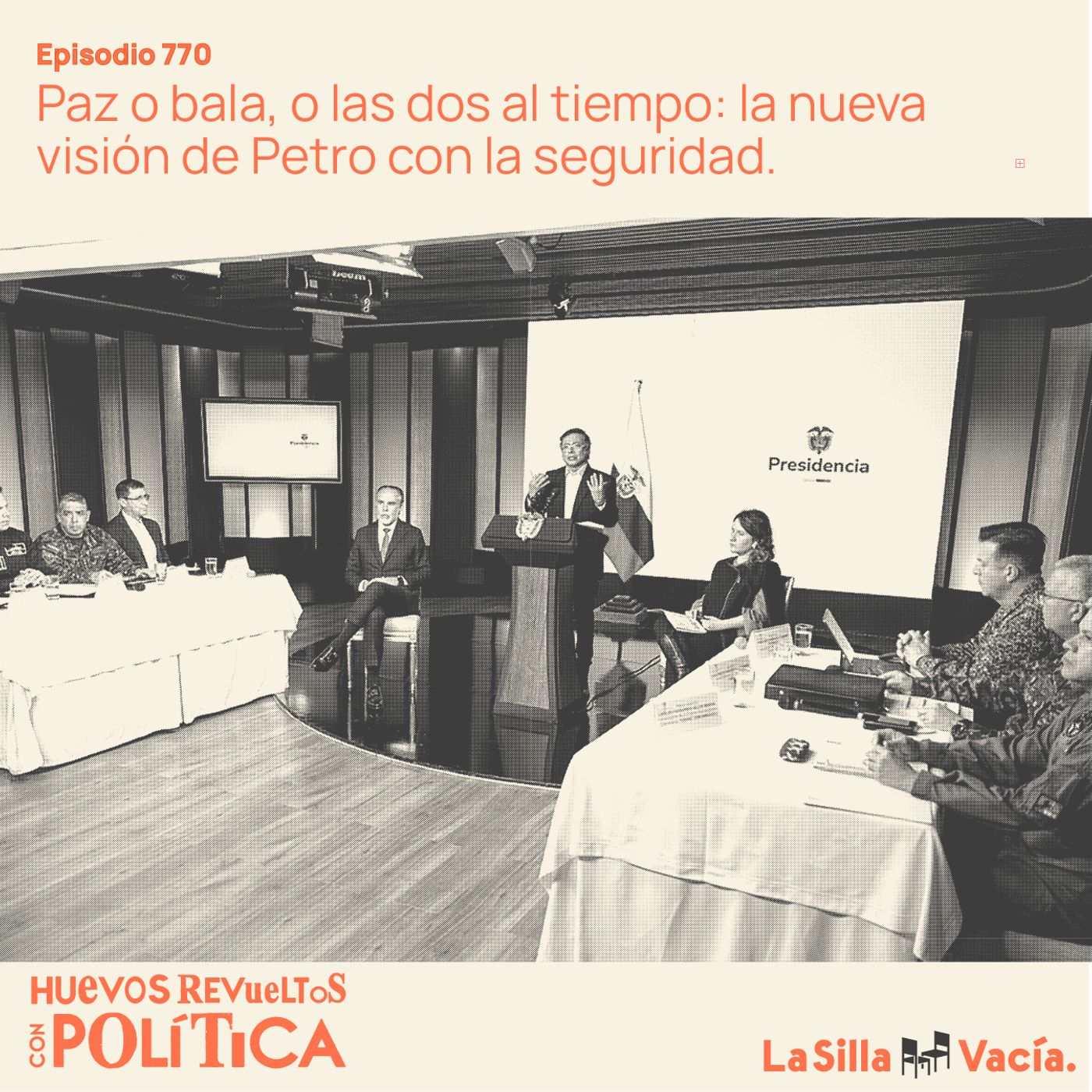 Paz o bala, o las dos al tiempo: la nueva visión de Petro con la seguridad.