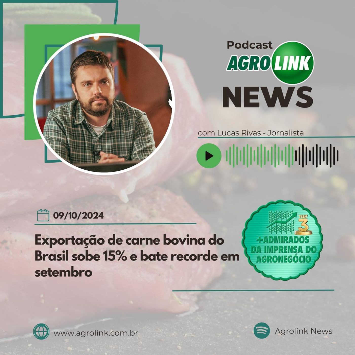 Exportações de carne suína registraram alta de 7% episode artwork