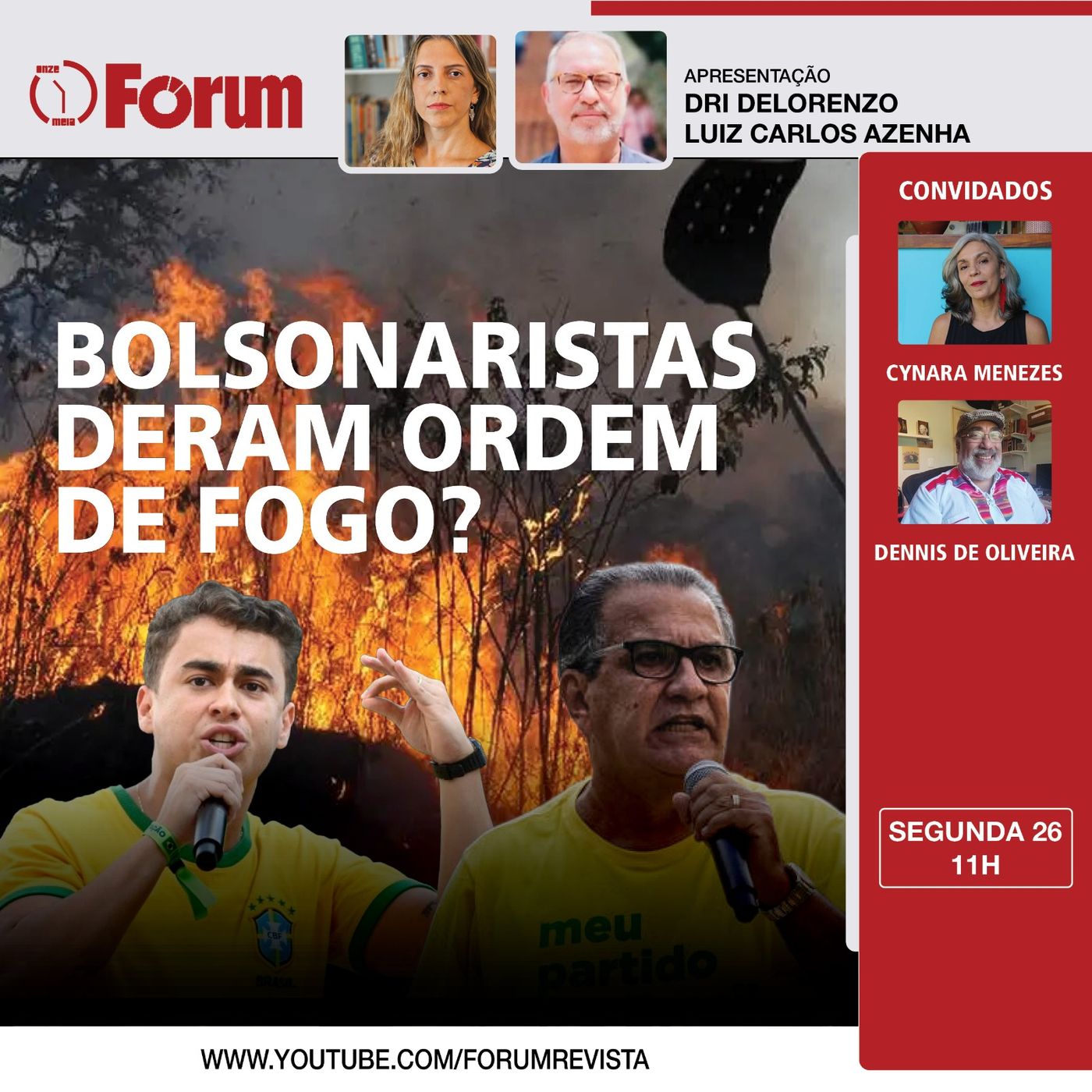 Brasil vai pegar fogo? Bolsonaristas envolvidos? | PF investiga | Boulos diz como derrotar Marçal episode artwork