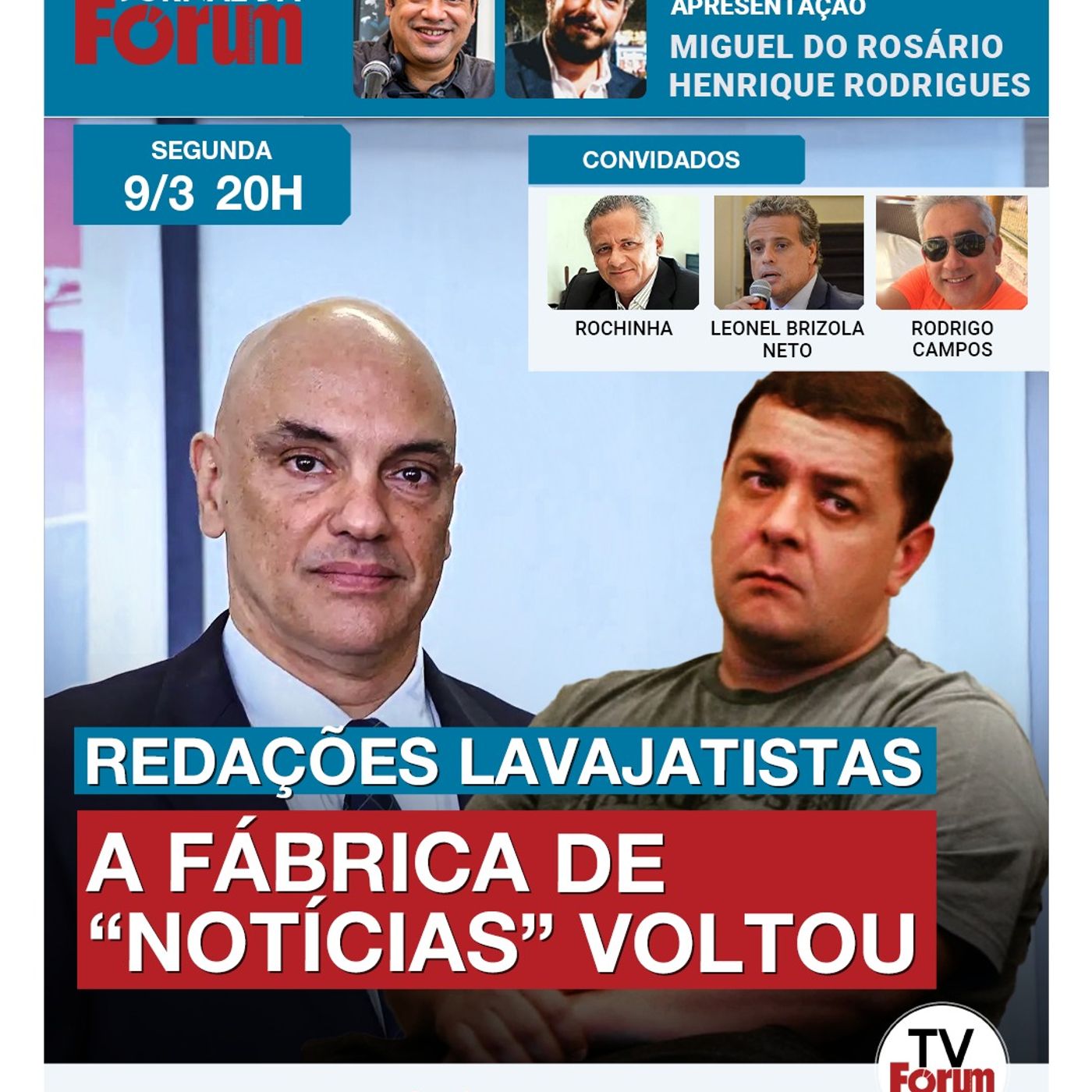 Imprensa lavajatista se levanta e assume o controle do caso Master | Moraes e Lulinha são os alvos episode artwork