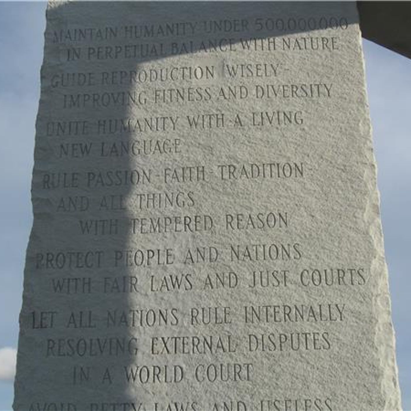 THE HELIOS BIBLIOS HOUR "THE BOOK OF THE SUN"  the Georgia Guidestones episode artwork