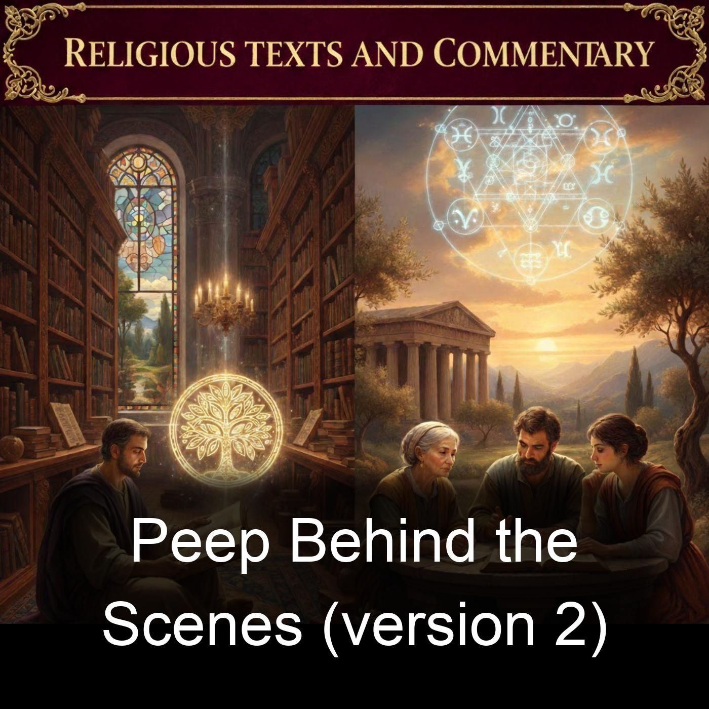 Peep Behind the Scenes (version 2) cover art