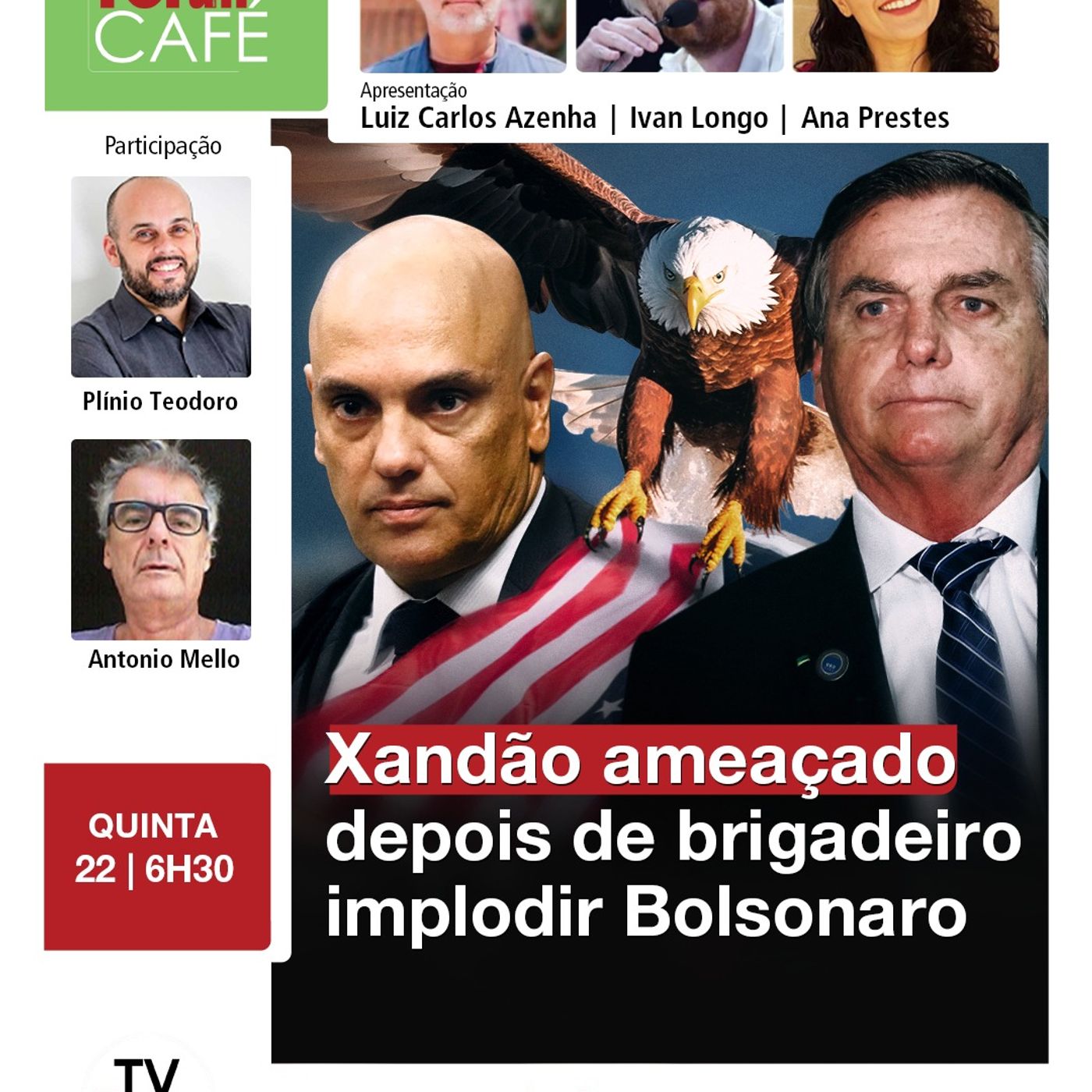 Chefe da FAB implode Bolsonaro no STF e Trump ameaça punir Xandão | 22.05.25