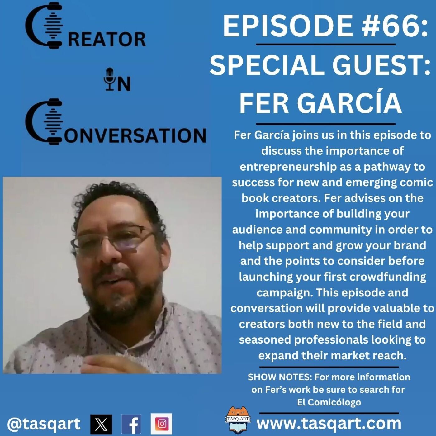 Fer García: Creator In Conversation Ep. 66 episode artwork