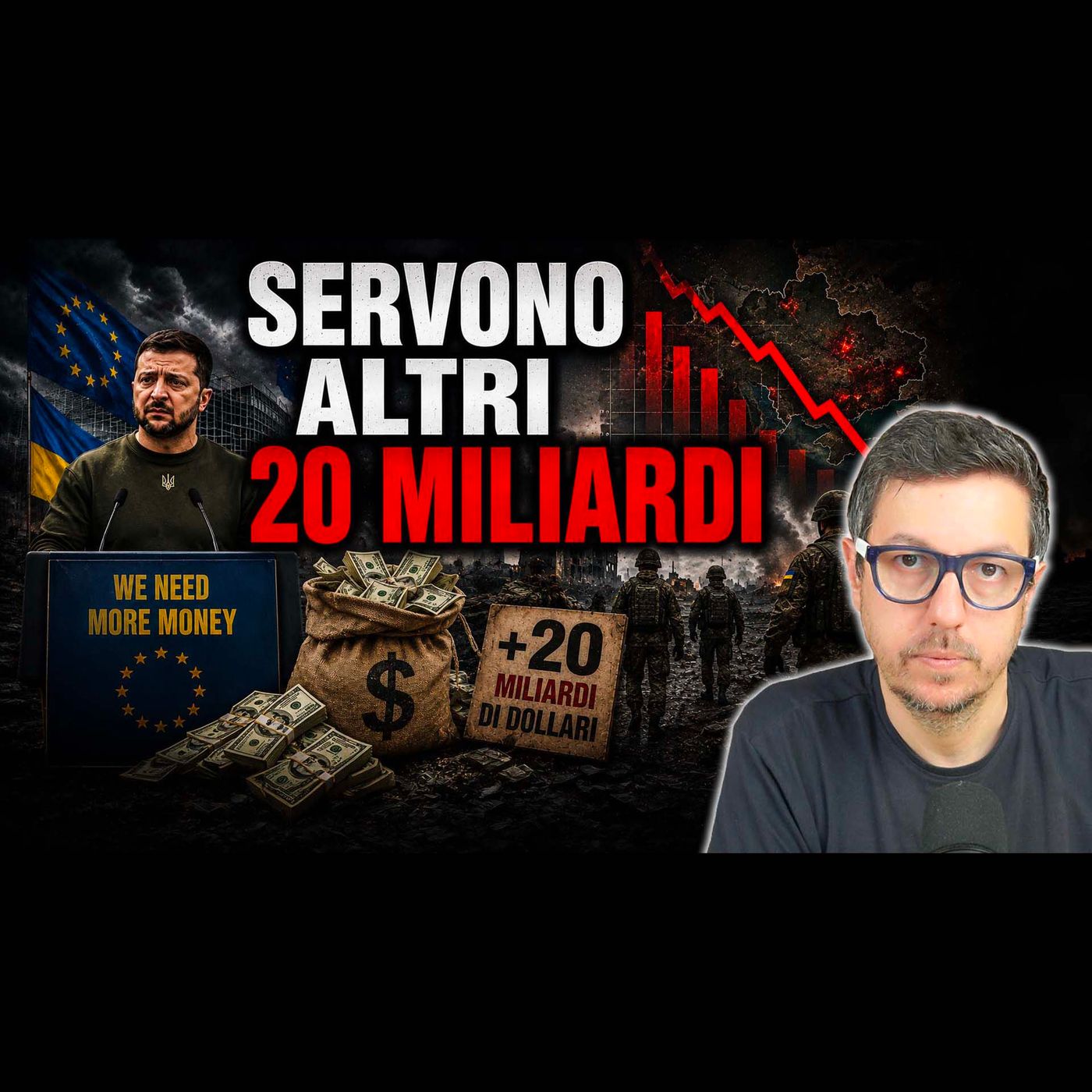 UCRAINA: IL "VANTAGGIO" COSTA ALTRI 20 MILIARDI | ZELENSKY PROMETTE 8.900€ AI NUOVI ARRUOLATI