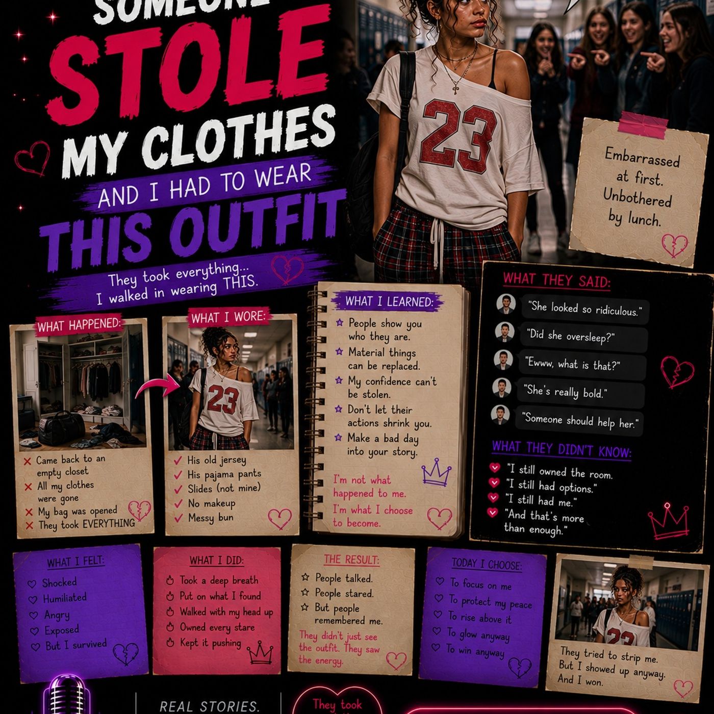 Someone Stole My Clothes and I Had to Wear This Outfit|Like and subscribe 💕 episode artwork