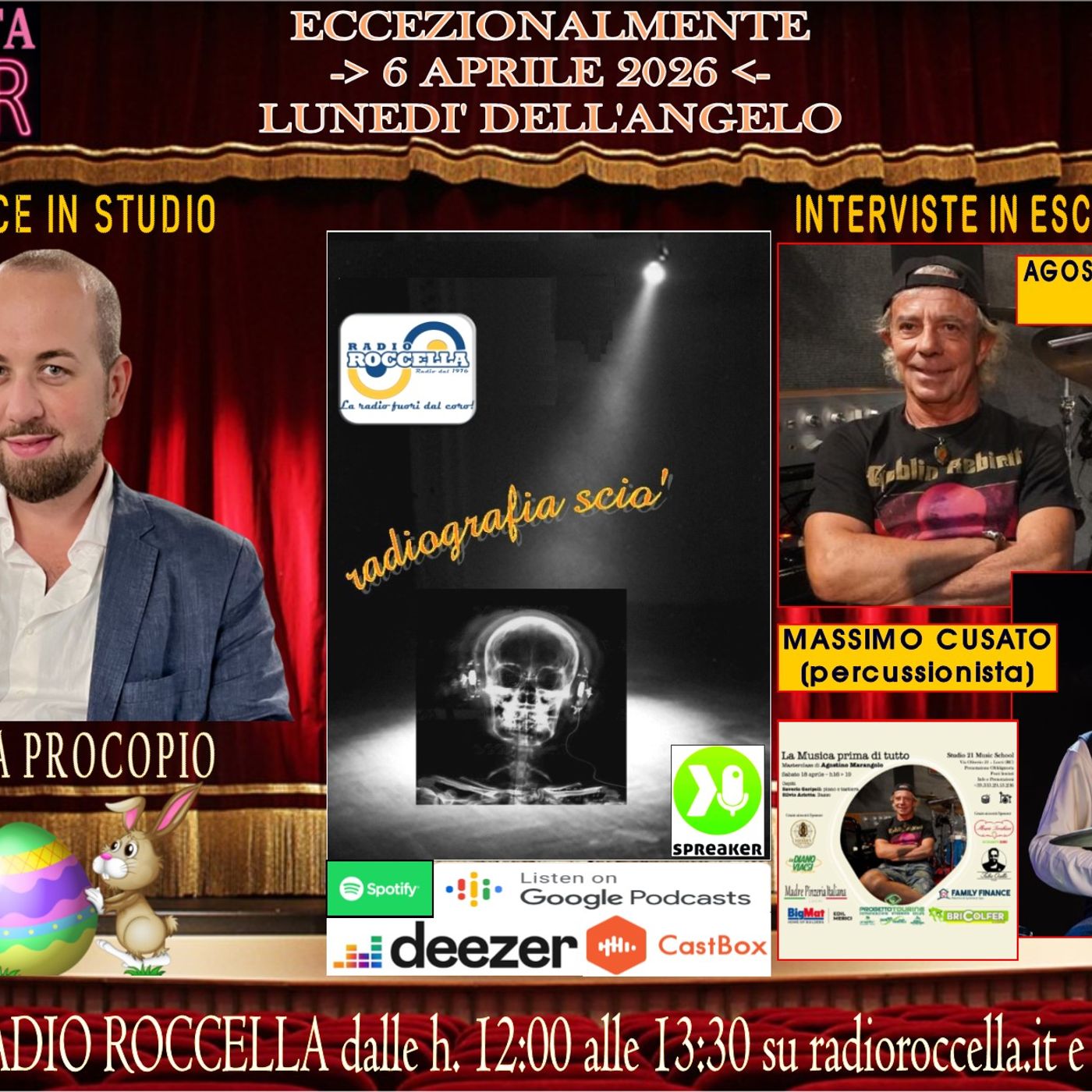 RADIOGRAFIA SCIO' SPECIALE PASQUETTA ON AIR 06-04-2026 episode artwork