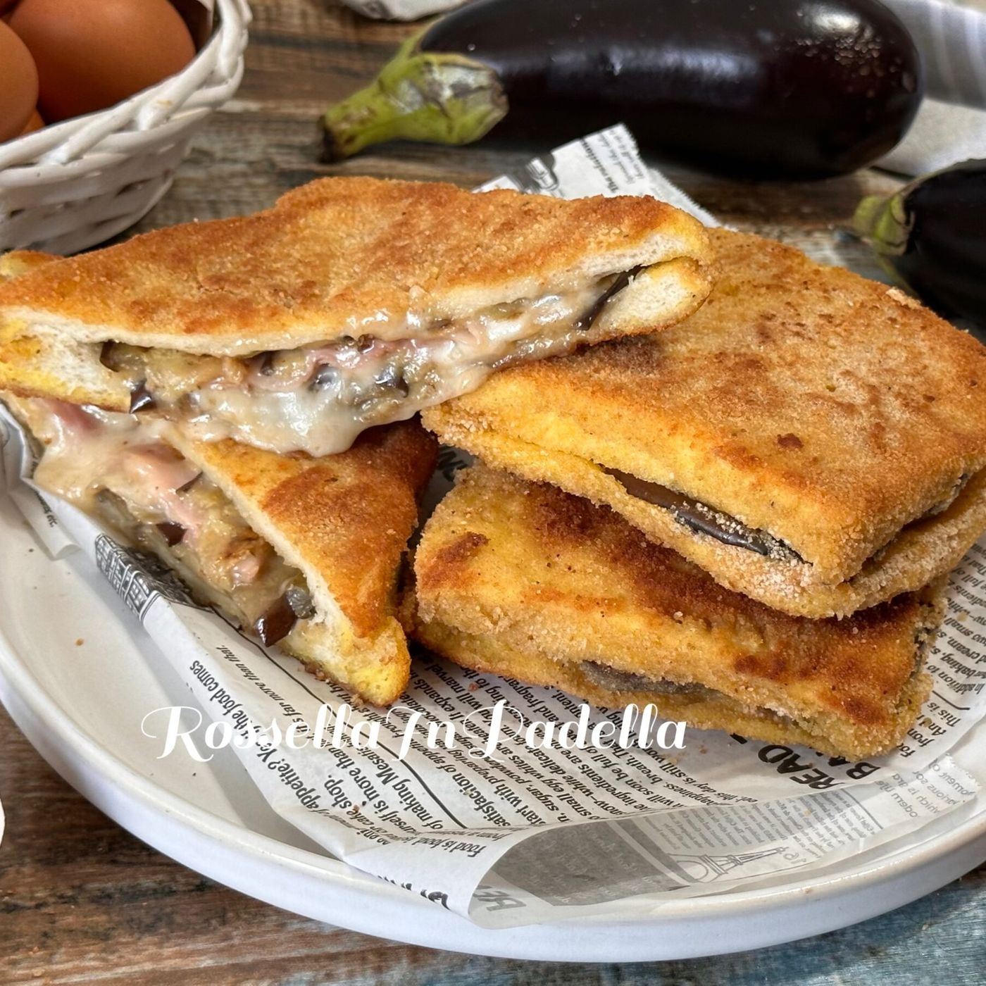Melanzane in carrozza, ricetta gustosa con le melanzane