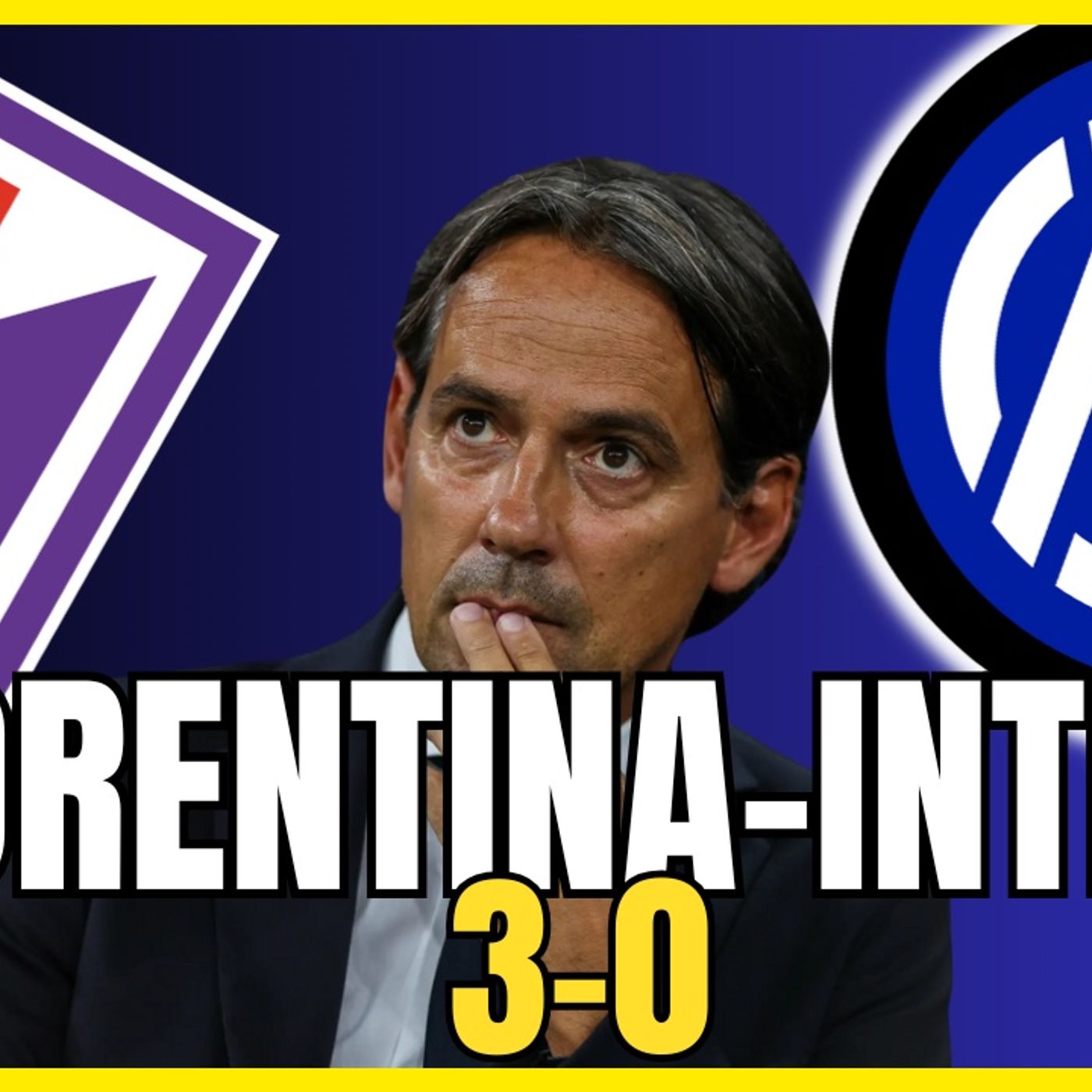 FIORENTINA INTER 3-0: DISASTRO ASSOLUTO E SENZA PRECEDENTI