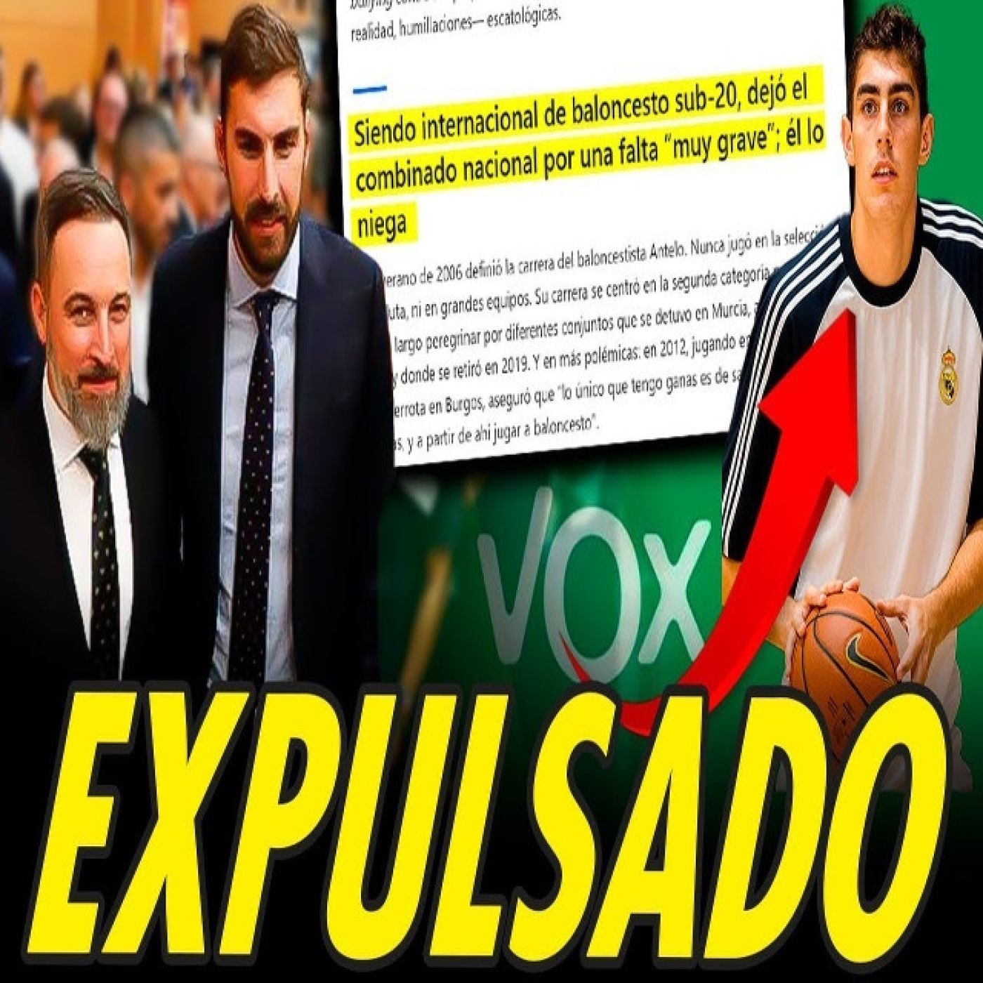 JOSÉ ÁNGEL ANTELO (VOX) EXPULSADO DE ESPAÑA POR ACOSO episode artwork