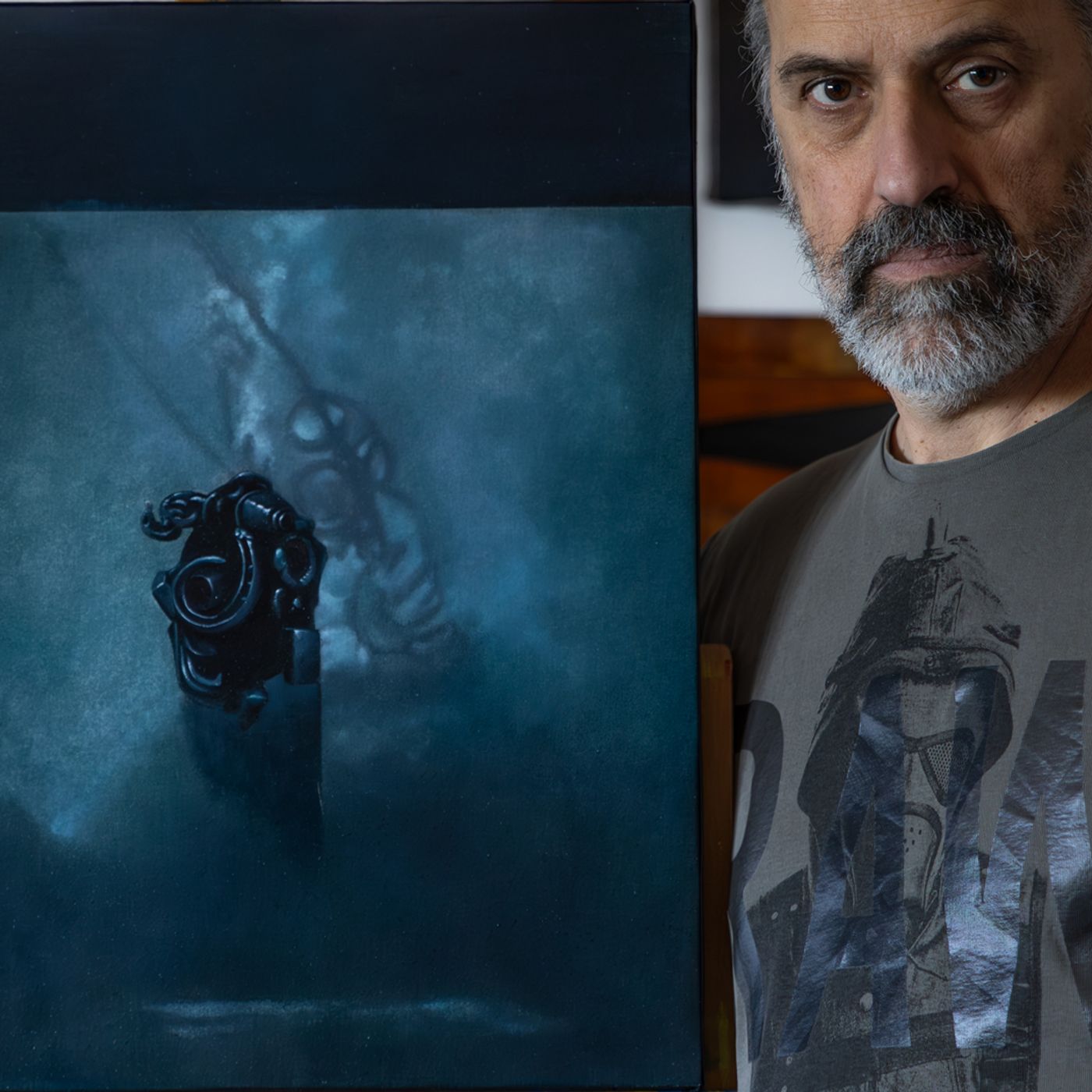 Il pittore Luca Bidoli, "l'arte ha placato le mie inquietudini" episode artwork