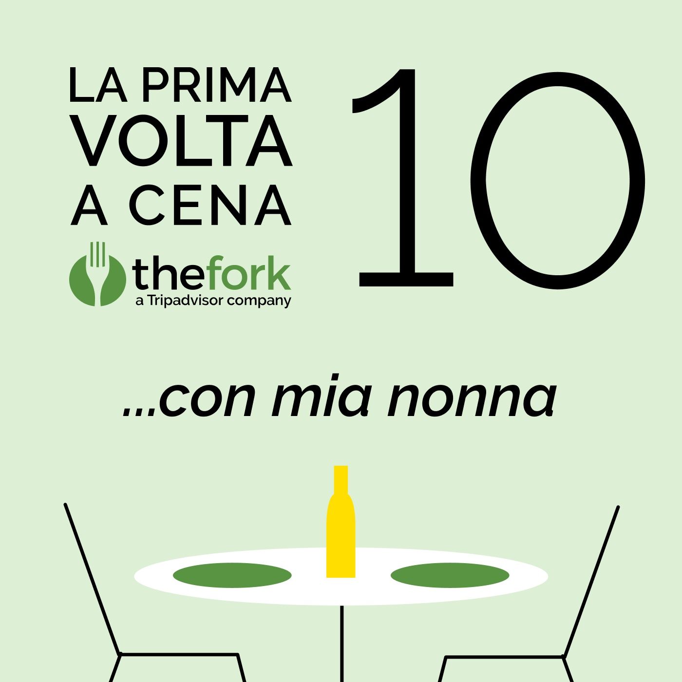 LA PRIMA VOLTA A CENA...