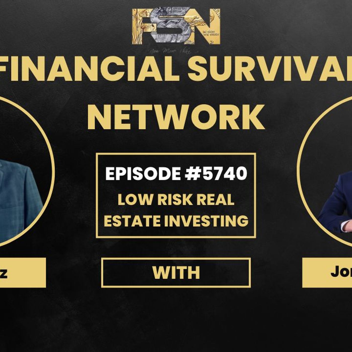 cover of episode Low Risk Real Estate Investing - Jon Jasniak #5740