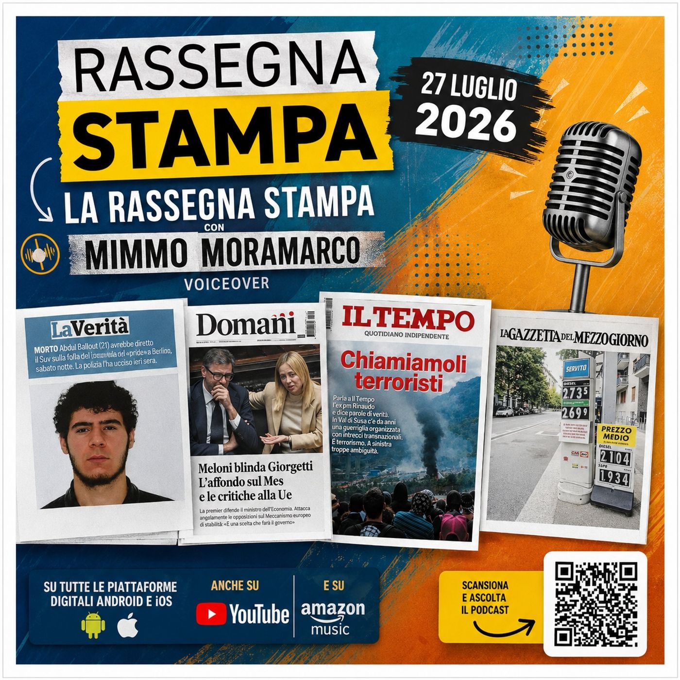 Rassegna stampa del 27 luglio 2026 episode artwork