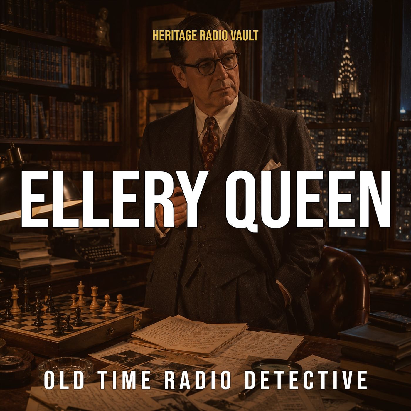 Ellery Queen – Old Time Radio Old Time Radio (OTR) cover art