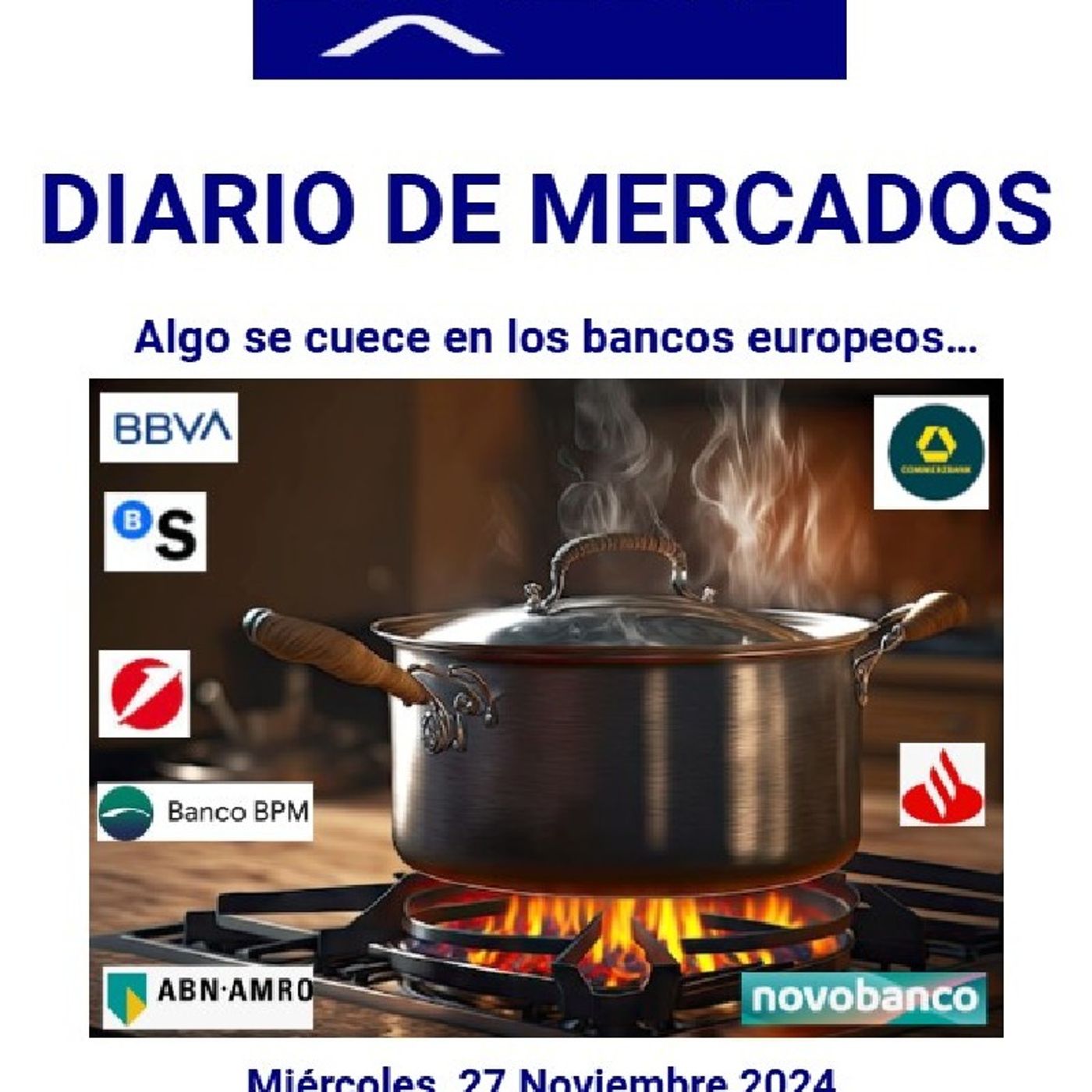 PODCAST en abierto DIARIO DE MERCADOS Miércoles 27 Nov 2024 episode artwork