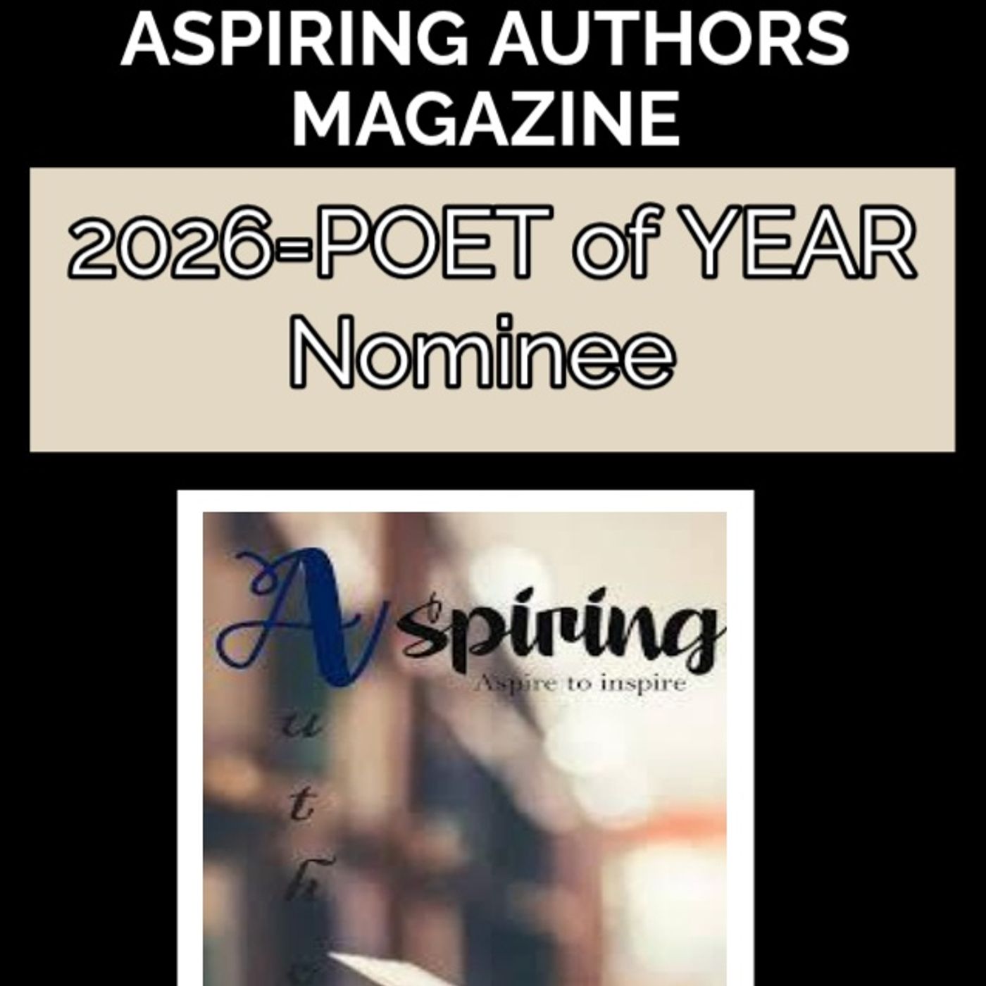 POET OF THEYEAR NOMINEES | BY AAMLLC