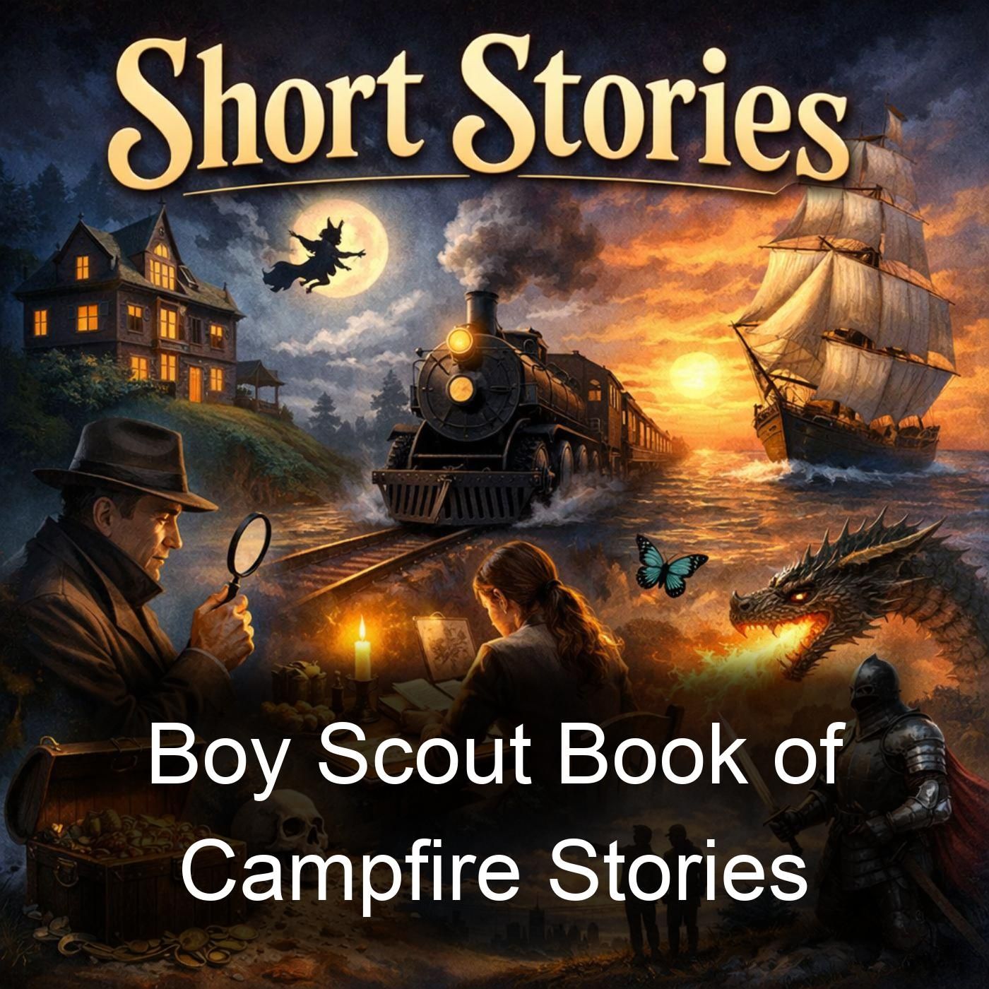 Boy Scout Book of Campfire Stories cover art