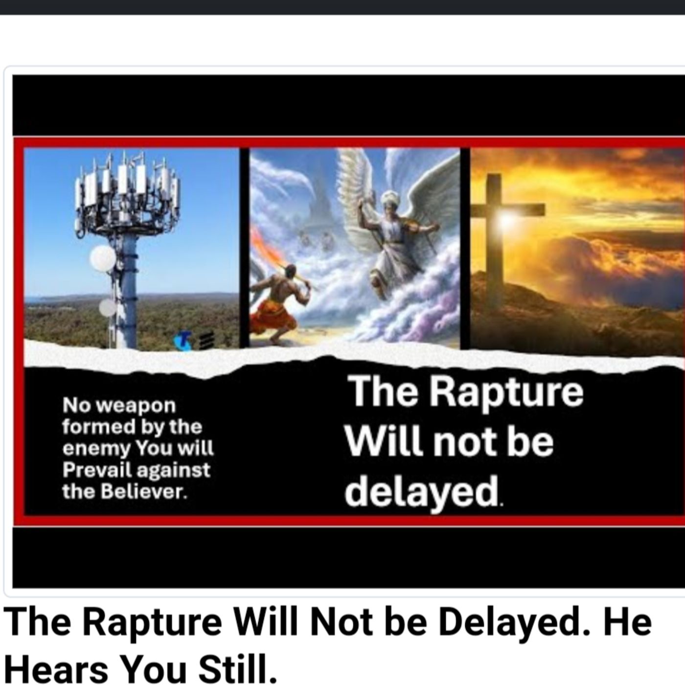 The Rapture Will Not be Delayed. He Hears You Still. episode artwork