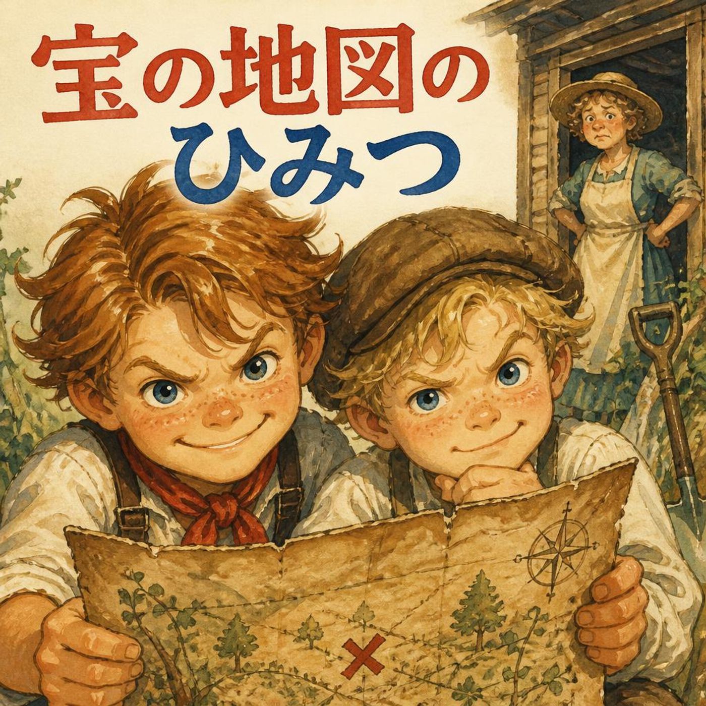 黄金のコインを探せ！ワガママ兄弟と不思議な宝の地図 ｜ 子ども向けのお話 episode artwork