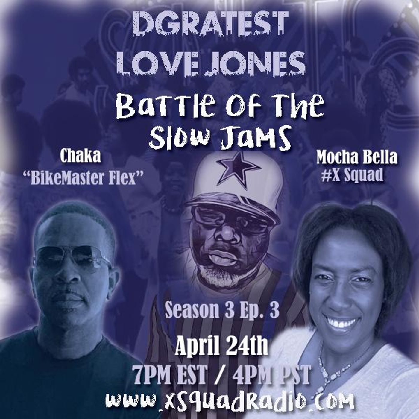 DGratest Sunday Night Love Jones Presents : The Battle of The Slow Jams S3 Part #23 : Chaka Strong vs Mocha Bella  4/24/2022