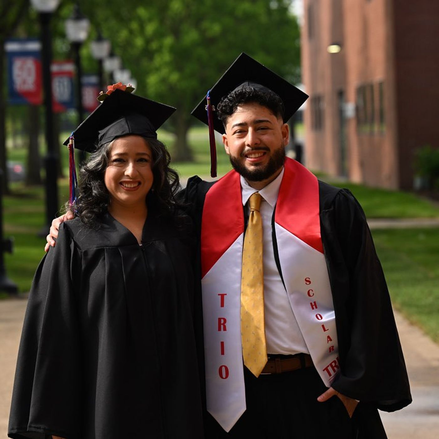 Mother, son graduate college together episode artwork