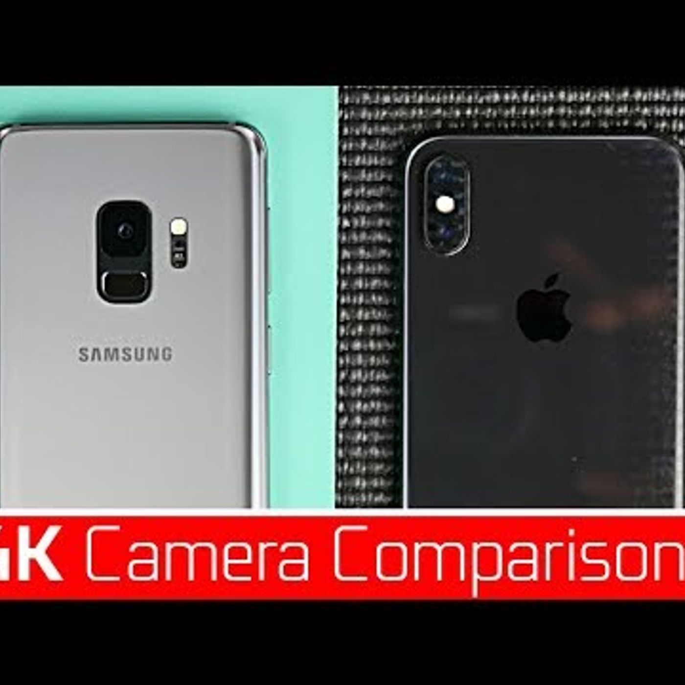 Samsung S9 vs iPhone X - 4K Camera Comparison episode artwork