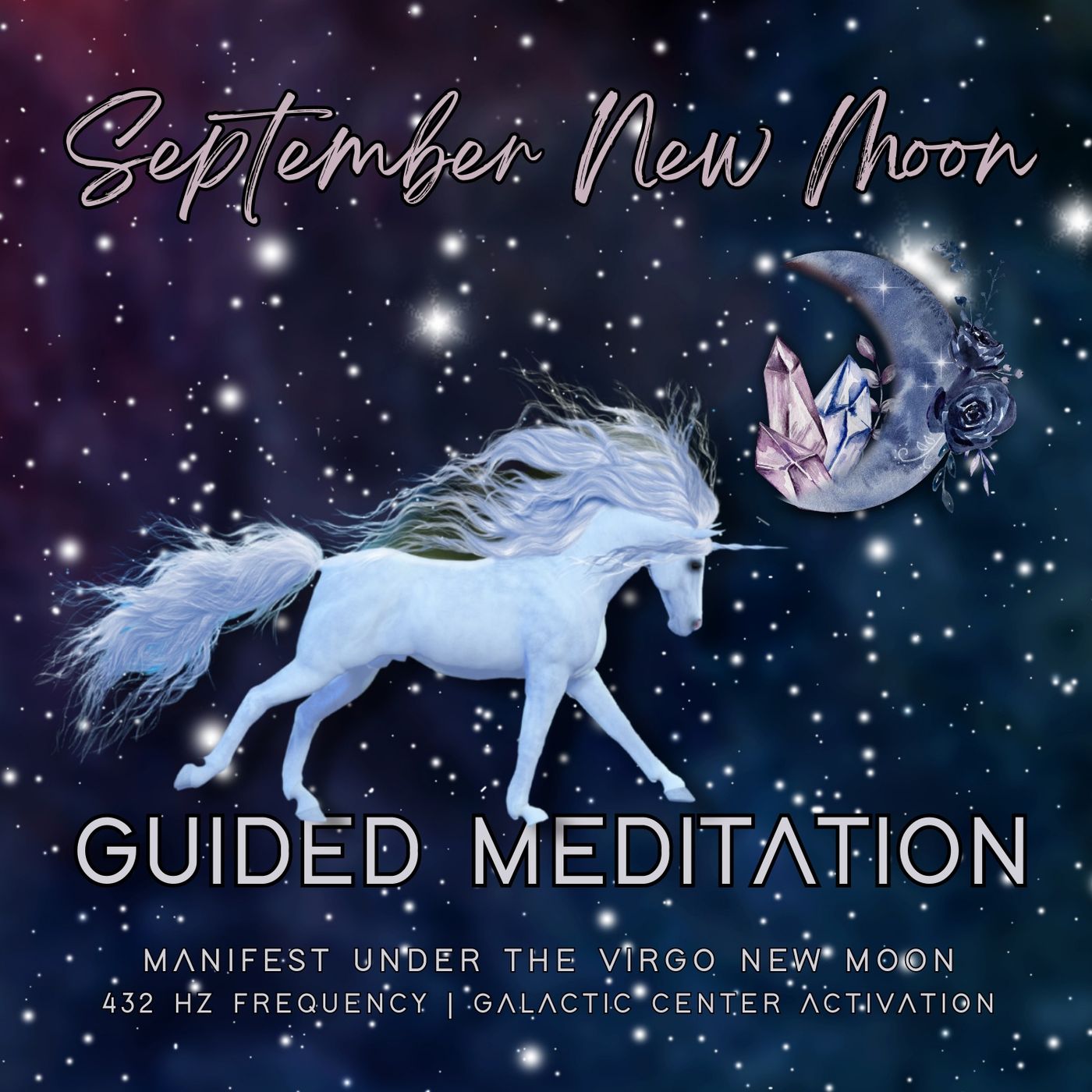 September 2023 New Moon Guided Meditation | Manifest | 432 Hz | Virgo Moon
