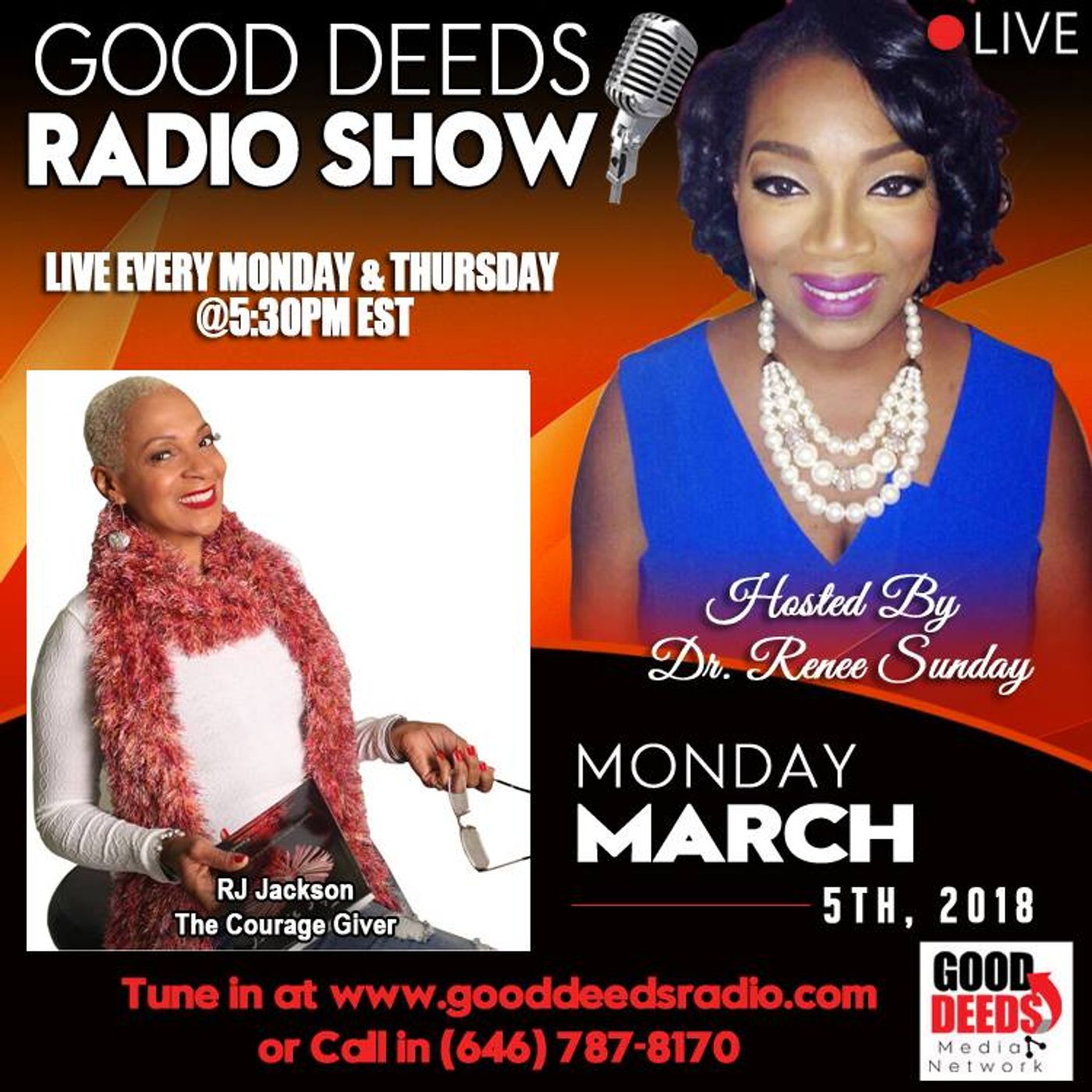 Dr. Renee Sunday\'s show