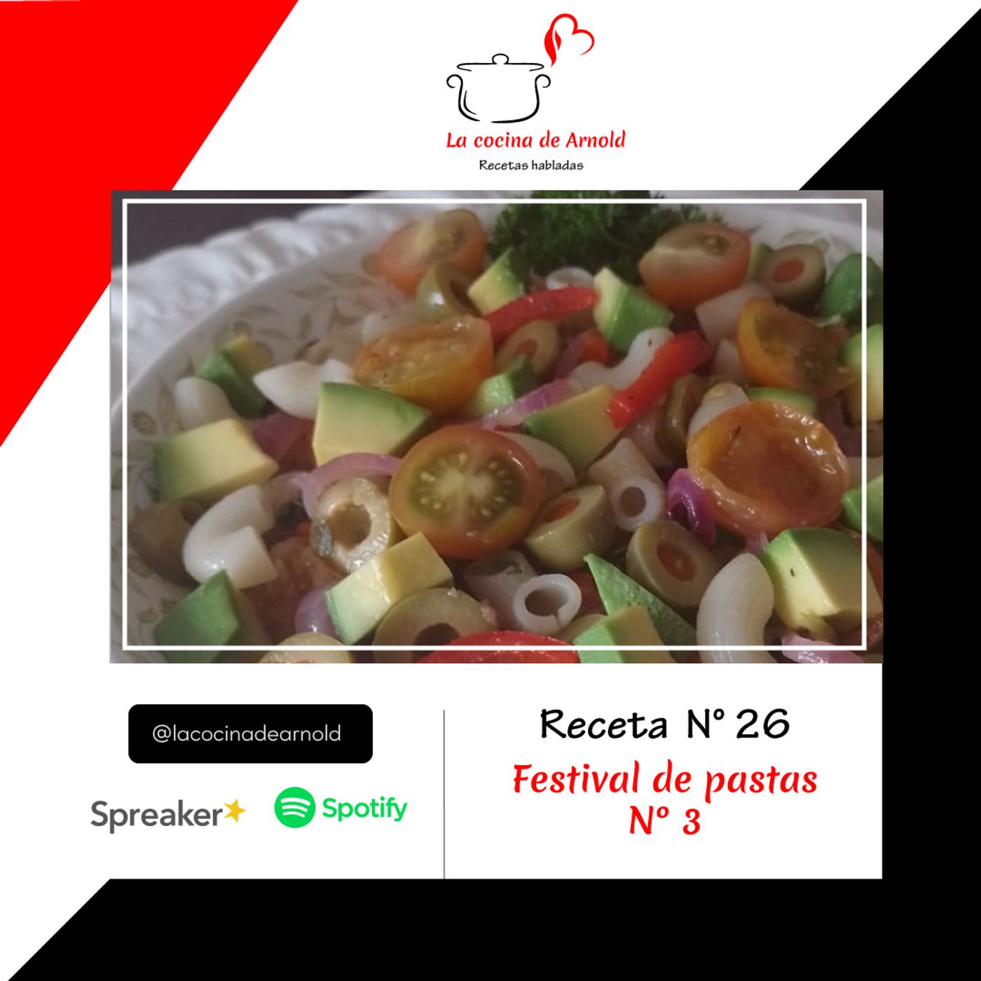 La cocina de Arnold, recetas habladas