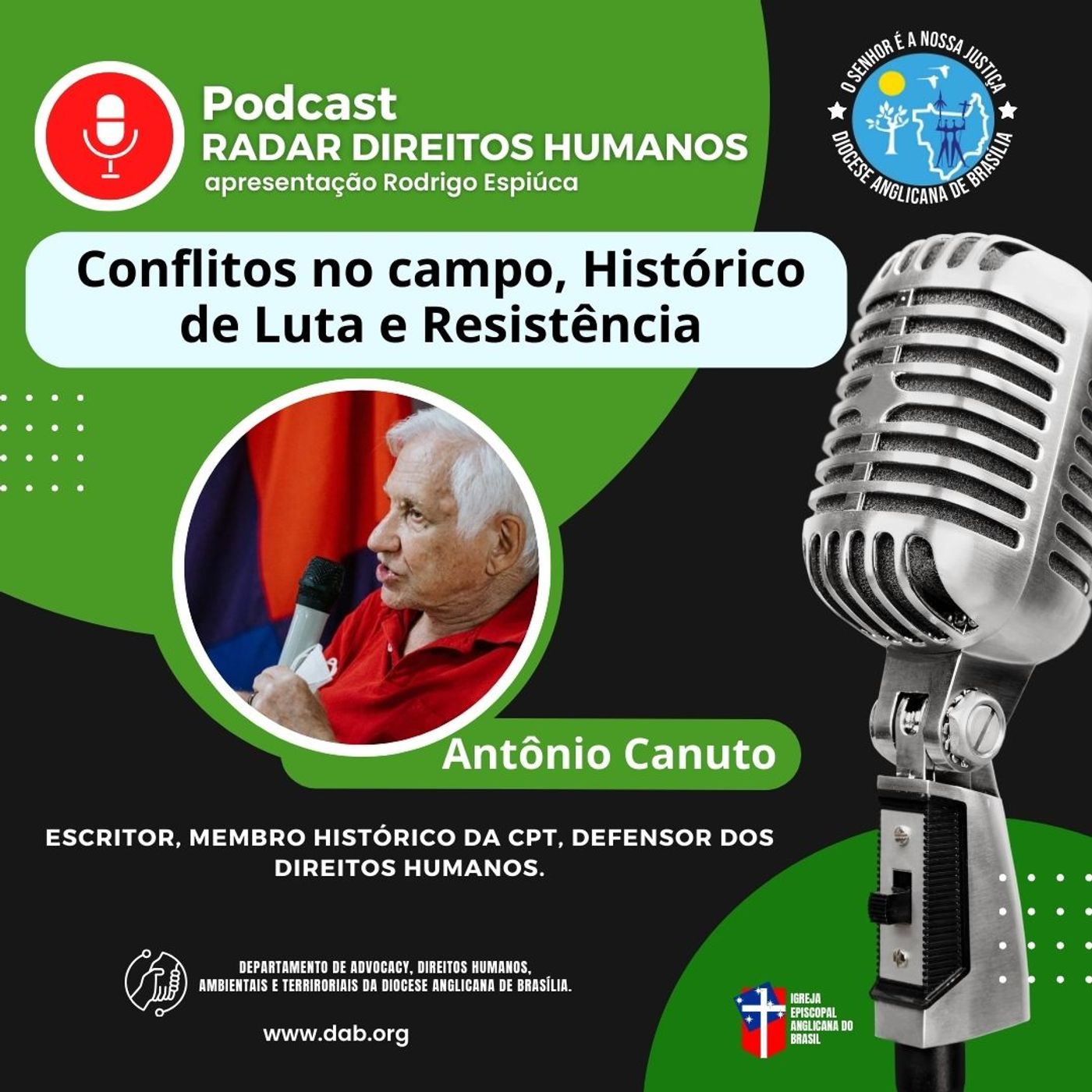 #054 - Conflitos no Campo, histórico de luta e resistência, com Antônio Canuto episode artwork