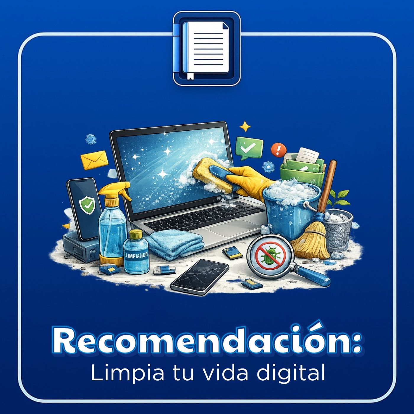Recomendación para el puente de mayo: limpia tu vida digital episode artwork