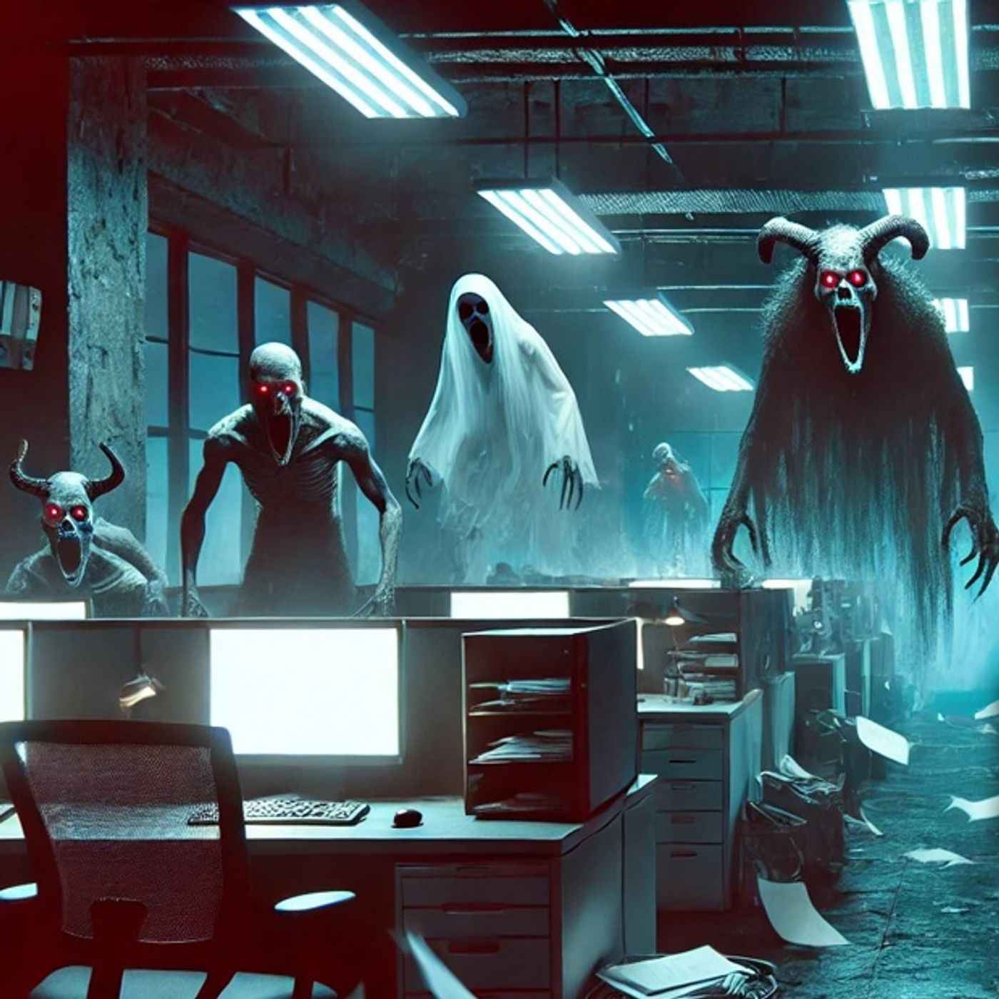 Apariciones Aterradoras En Mi Trabajo: Manifestaciones Demoníacas - Voces De La Noche