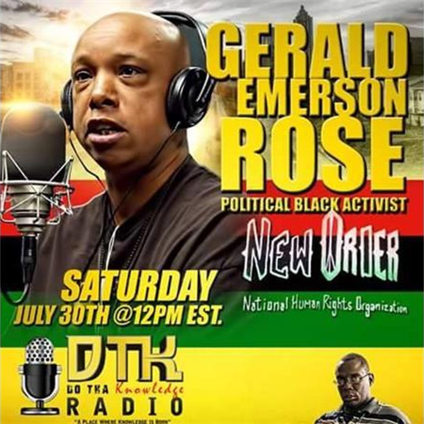 Gerald Emerson Rose: New Order National Human Rights Organization episode artwork