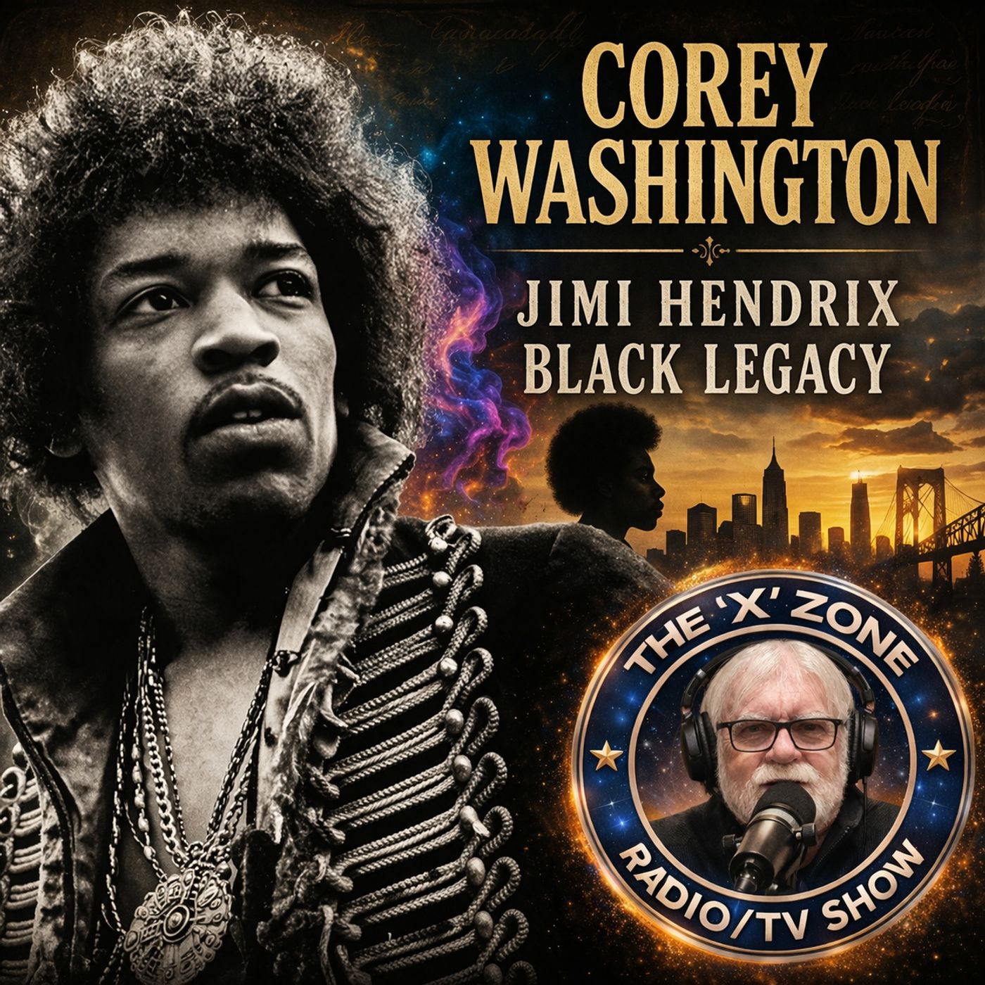 Rob McConnell Interviews - Corey Washington - Jimi Hendrix Black Legacy