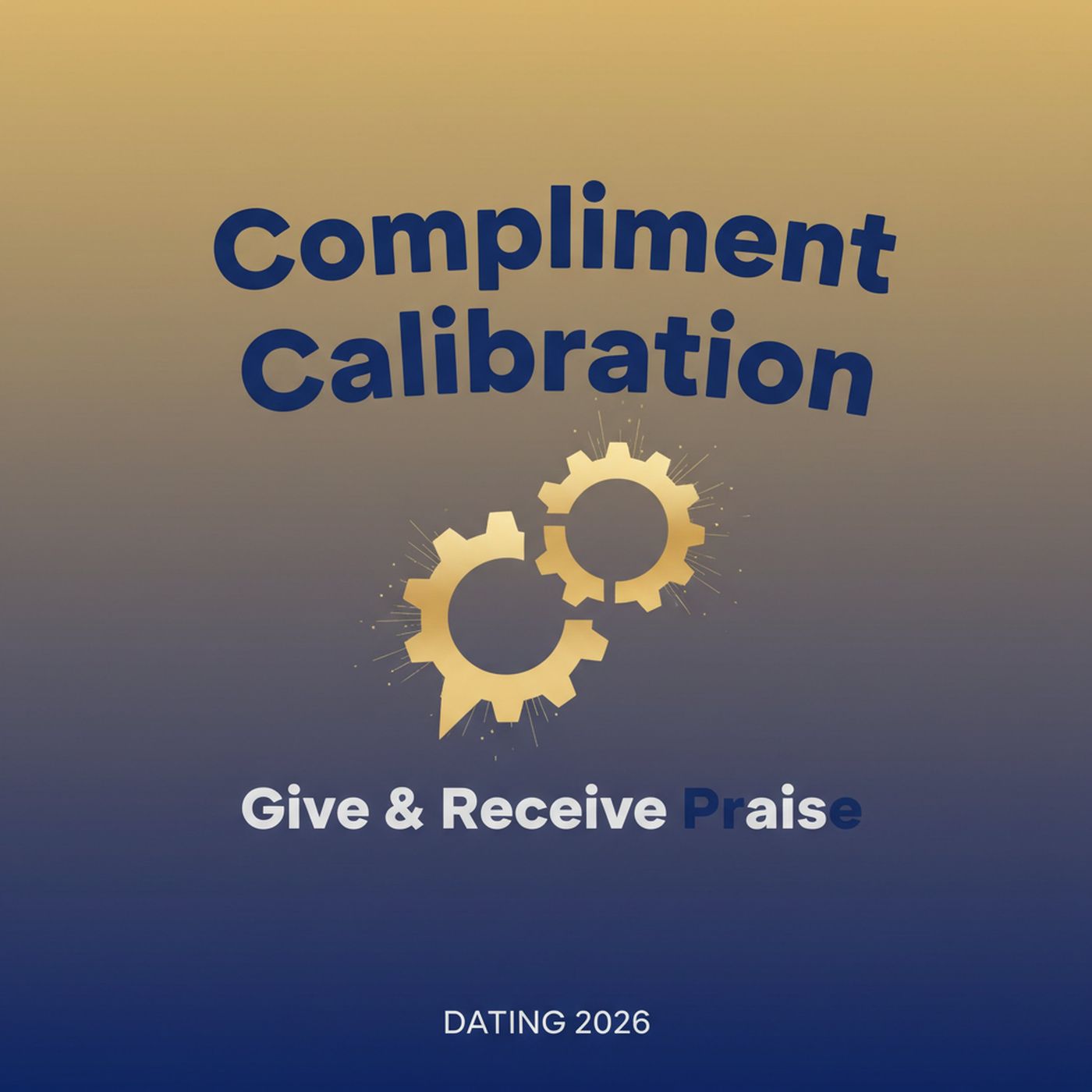 Compliment Calibration: Give and Receive Praise That Builds Momentum