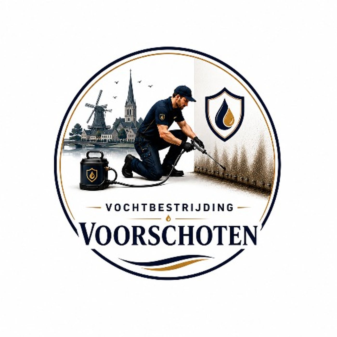 Vochtbestrijding Voorschoten