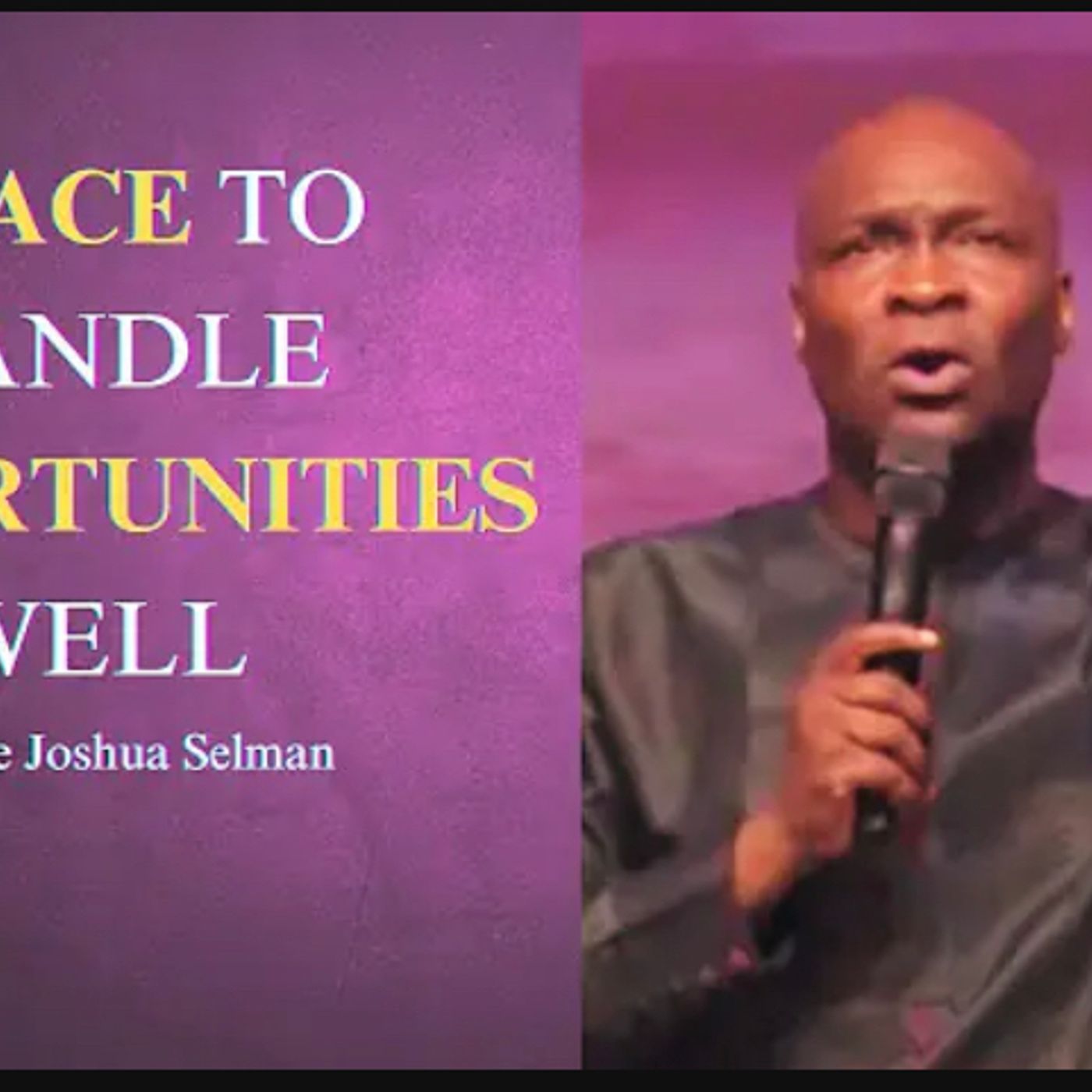 Mercy Speaks  – Grace to Handle Opportun...