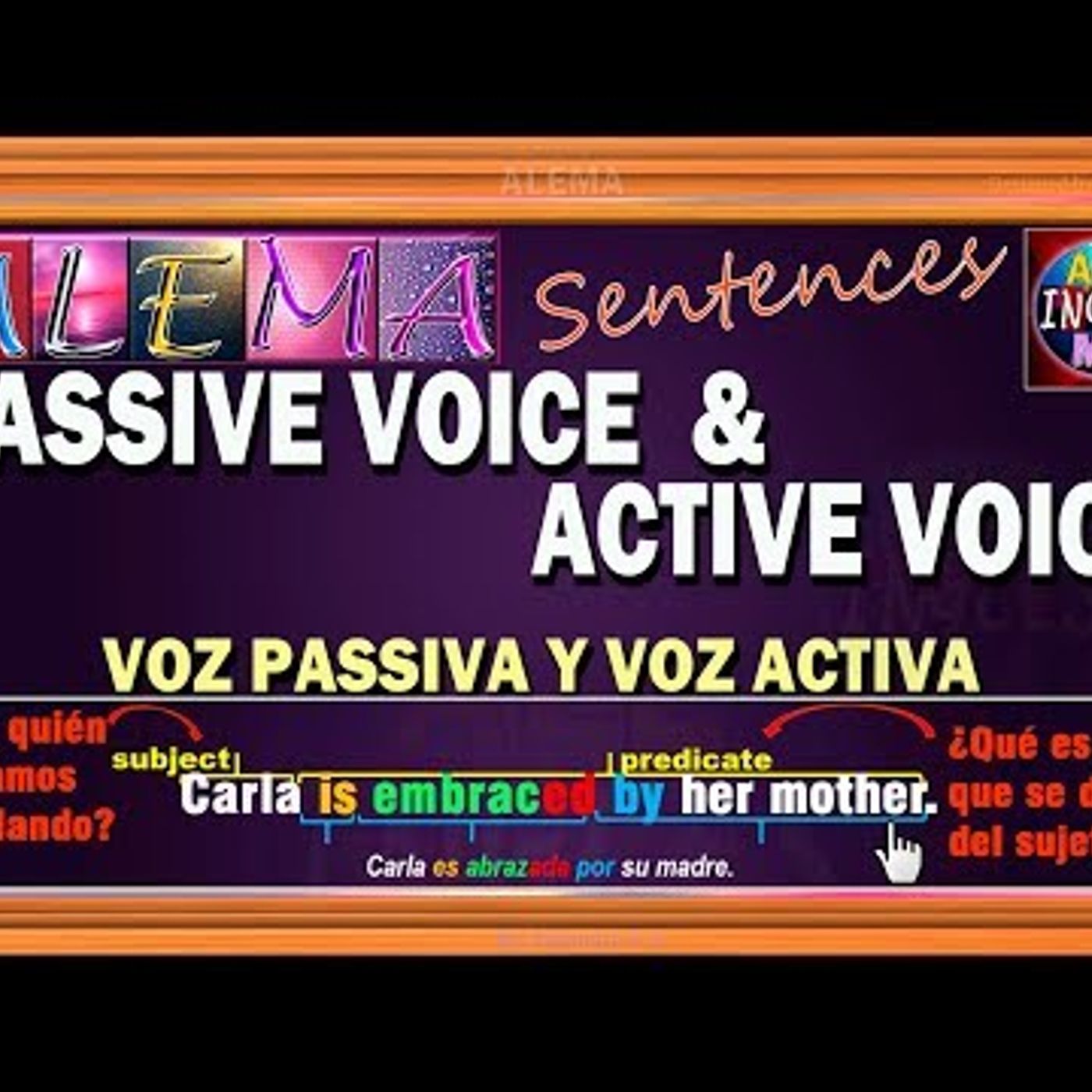 26. Voz Pasiva Y Activa En Ingles - Oraciones Con Passive Voice And Active Voice