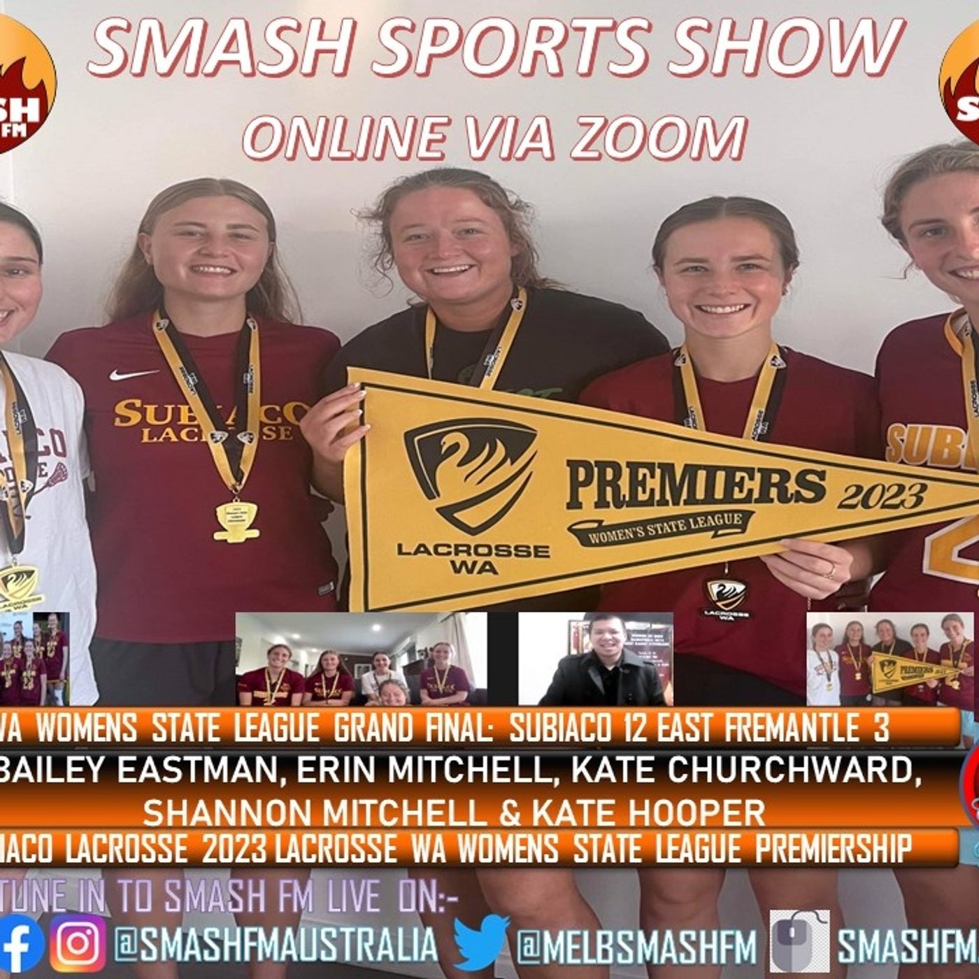 SSS10THYR: Subiaco Lacrosse Club 2023 LWA State League Womens Premiership Interviews 051023