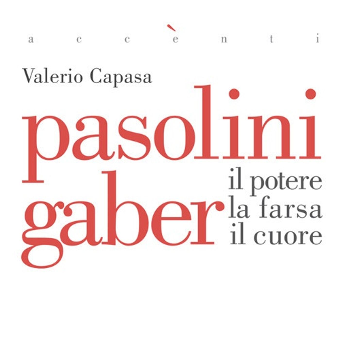 Pasolini Gaber. Il potere, la farsa, il cuore | Valerio Capasa episode artwork